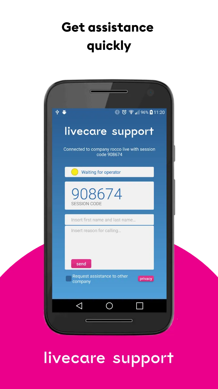 Livecare Support LiveLet | Indus Appstore | Screenshot