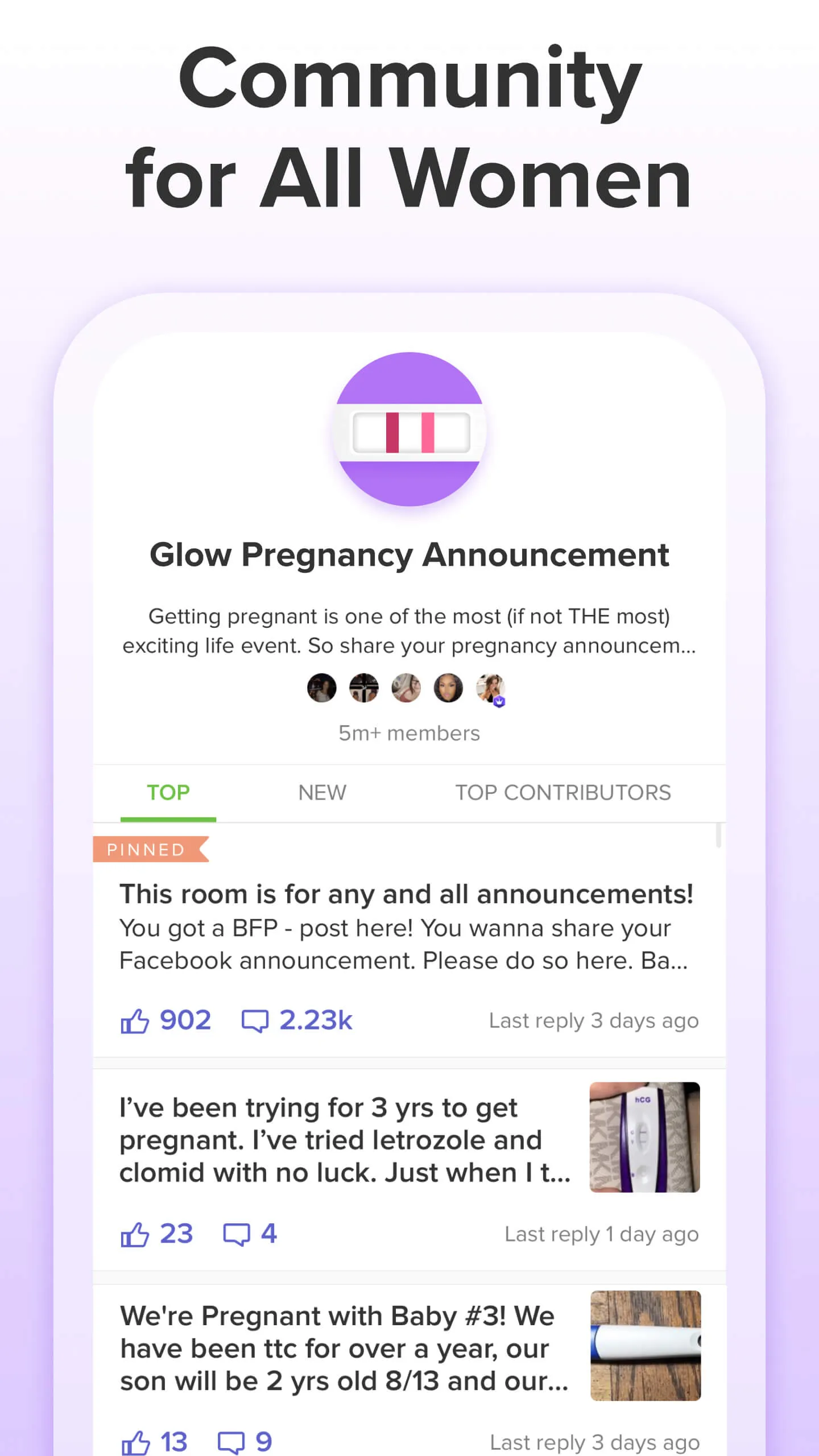 Glow: Track. Shop. Conceive. | Indus Appstore | Screenshot