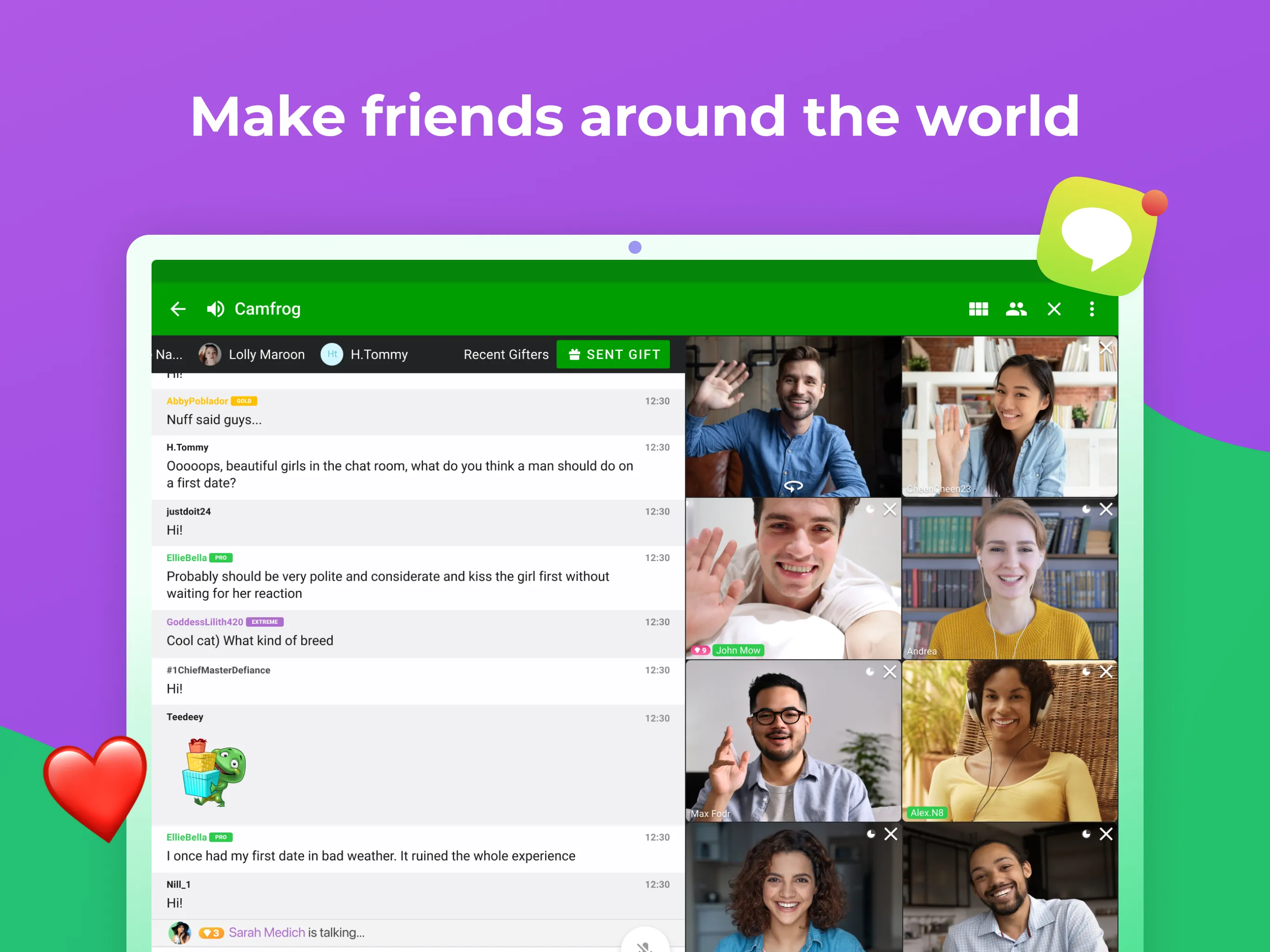 Camfrog: Video Chat Strangers | Indus Appstore | Screenshot