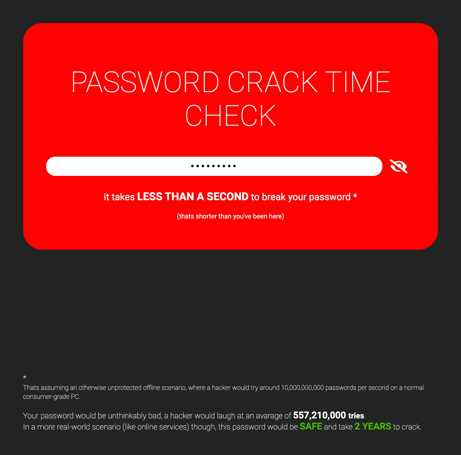 Password Strength Tester | Indus Appstore | Screenshot
