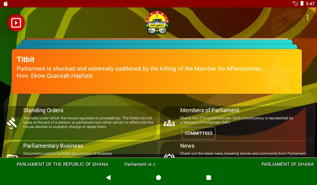 Parliamentary Watch | Indus Appstore | Screenshot