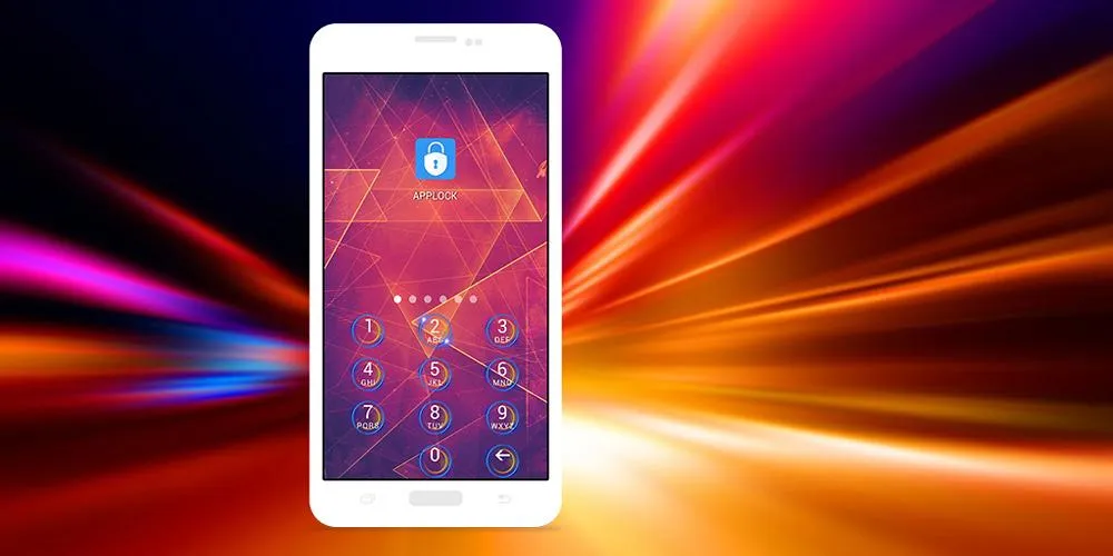 AppLock Theme Colorful Light | Indus Appstore | Screenshot