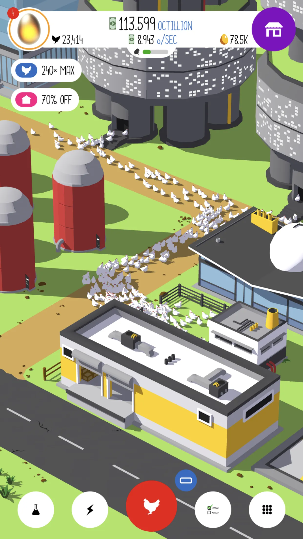 Egg, Inc. | Indus Appstore | Screenshot