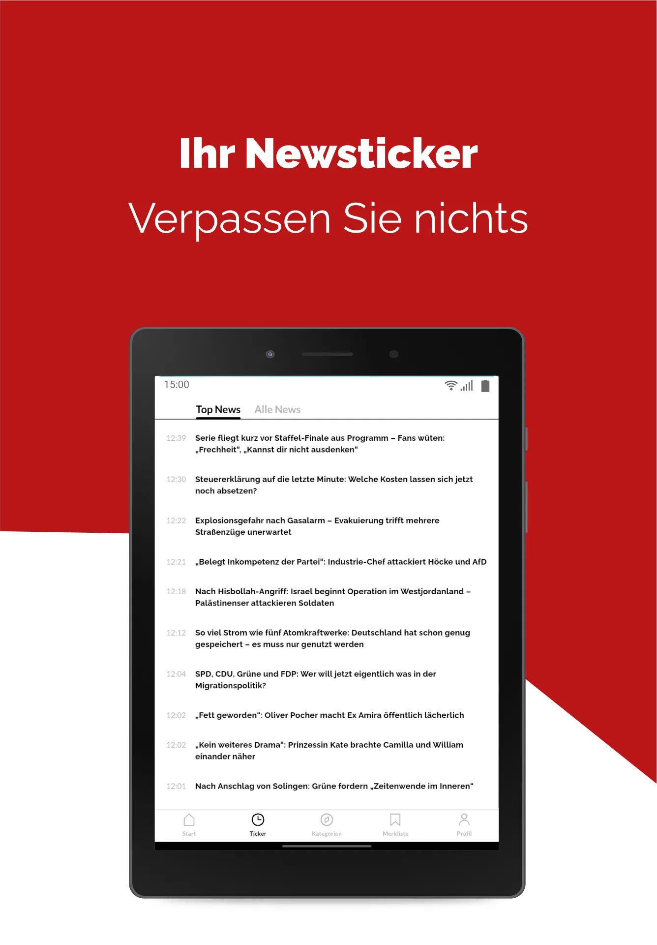 Wetterauer Zeitung News | Indus Appstore | Screenshot