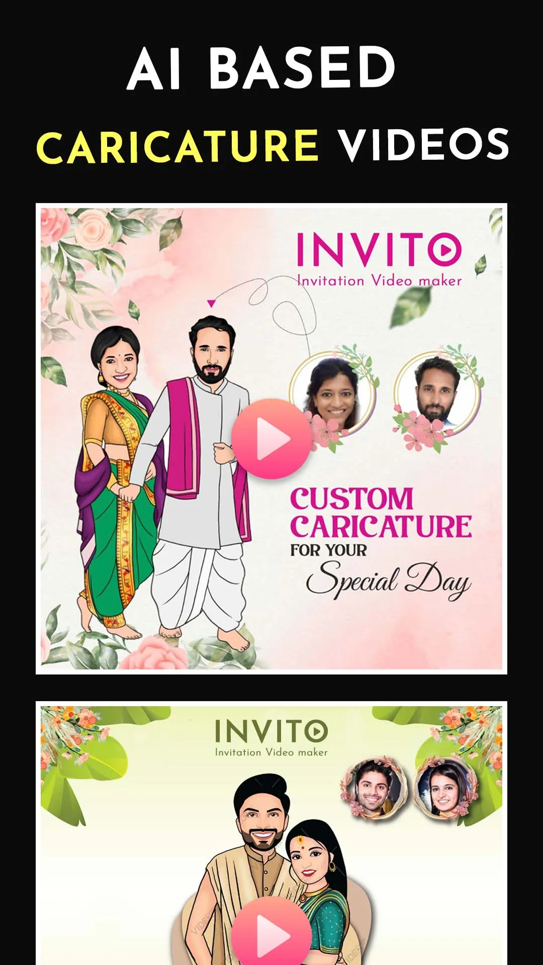 Video Invitation Maker: Invity | Indus Appstore | Screenshot