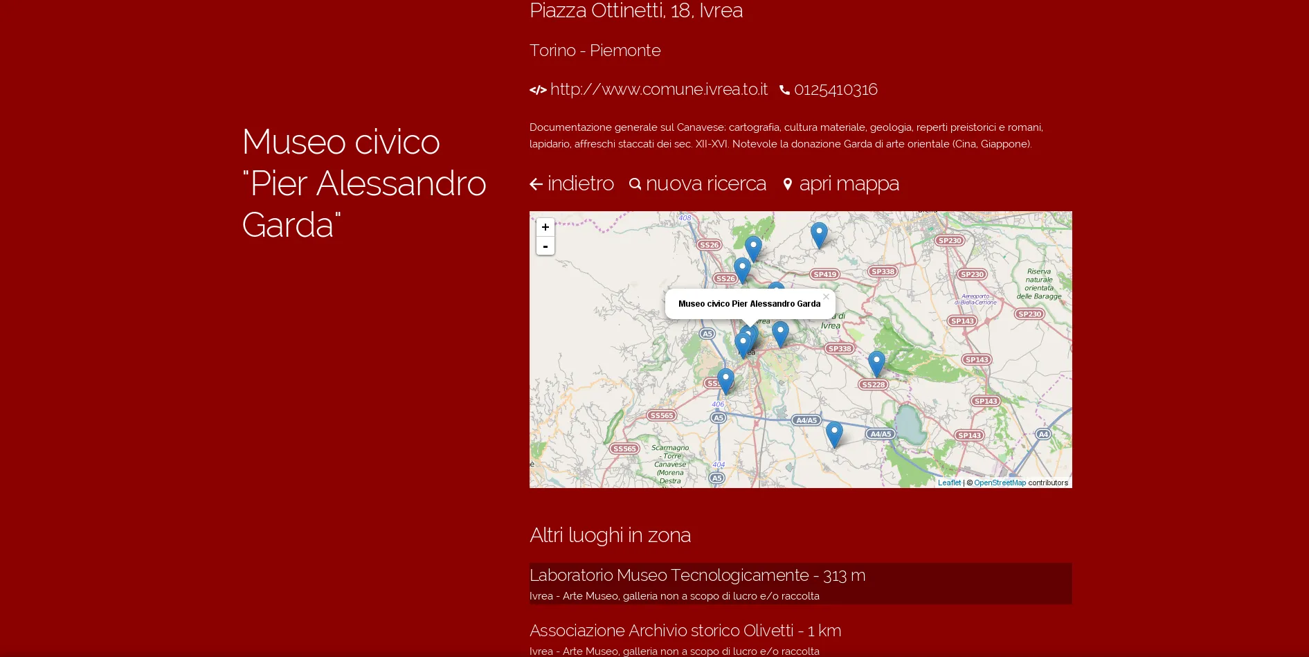 Museums in Italy | Indus Appstore | Screenshot