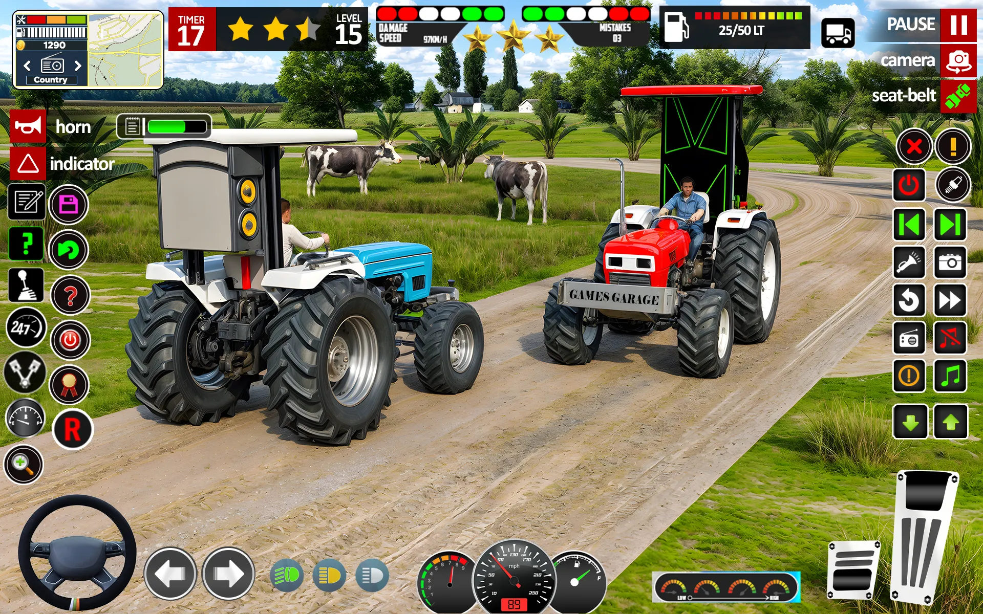 Farming Tractor Game Simulator | Indus Appstore | Screenshot