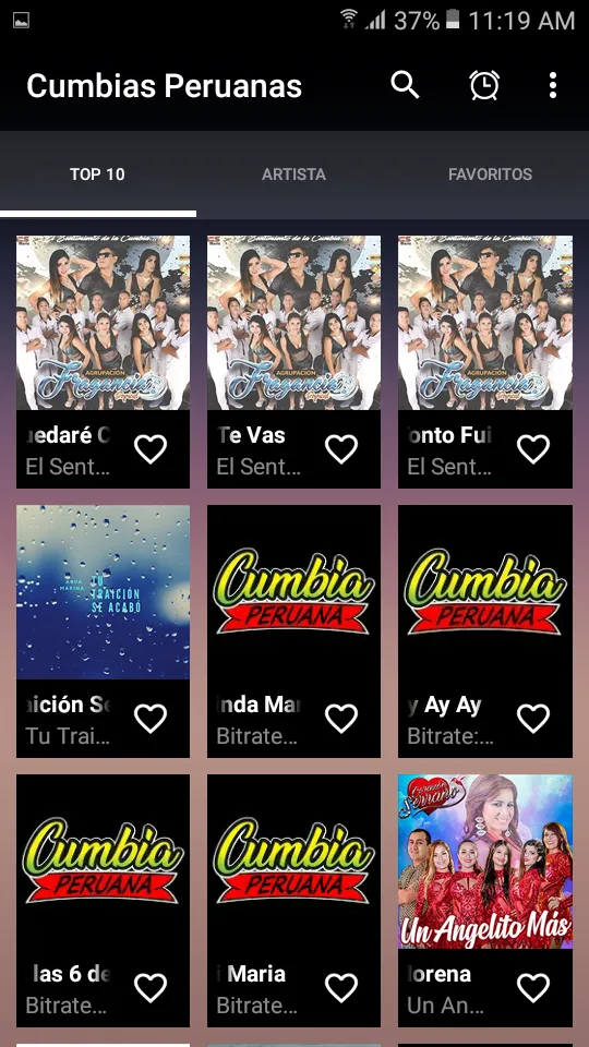 Cumbias Peruanas MP3 | Indus Appstore | Screenshot