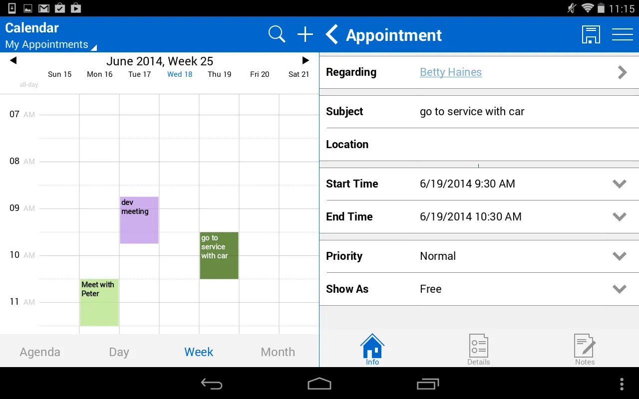 Resco Mobile CRM | Indus Appstore | Screenshot