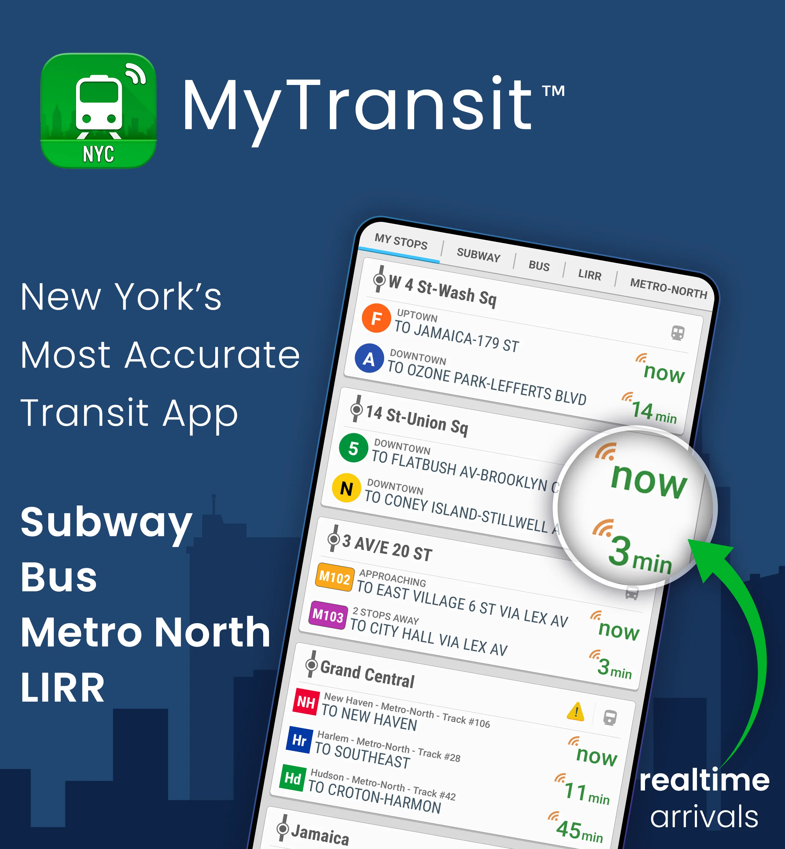 MyTransit NYC Subway & MTA Bus | Indus Appstore | Screenshot