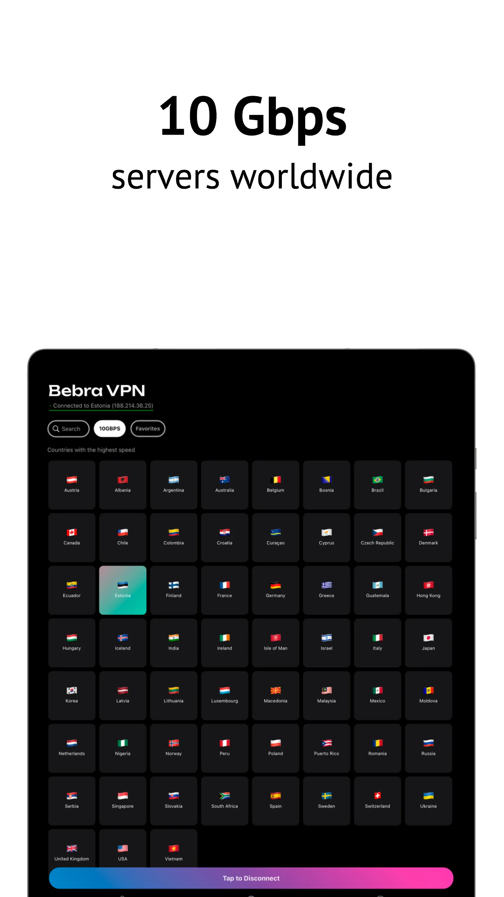 Bebra VPN | Indus Appstore | Screenshot