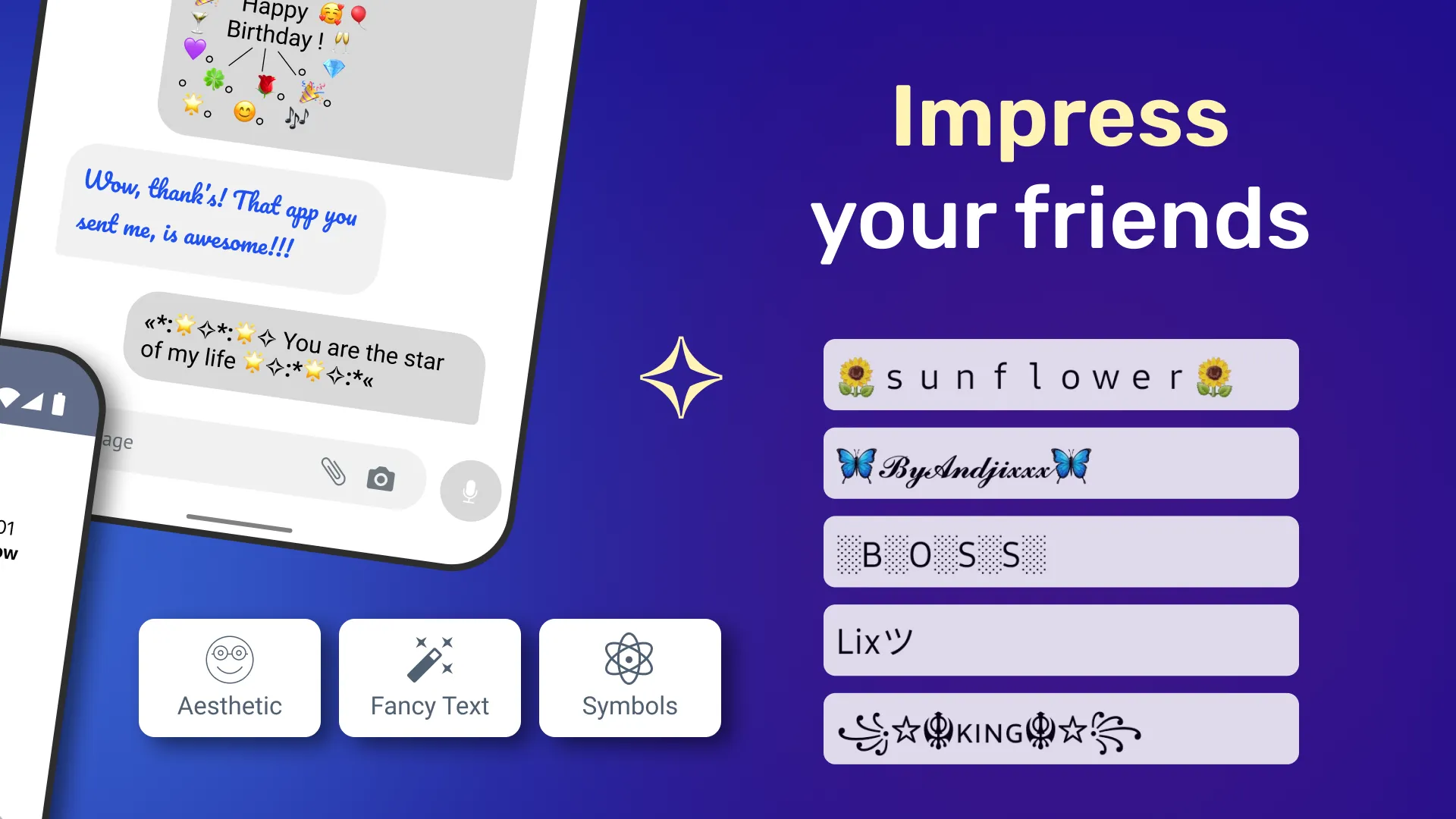 Aesthetic Symbols - Fancy Text | Indus Appstore | Screenshot