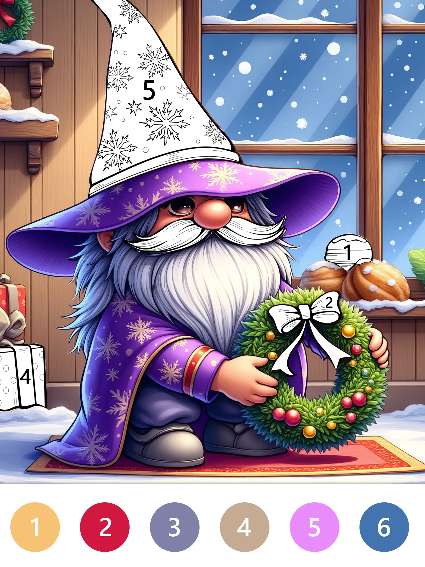 Fairytale Color by number game | Indus Appstore | Screenshot