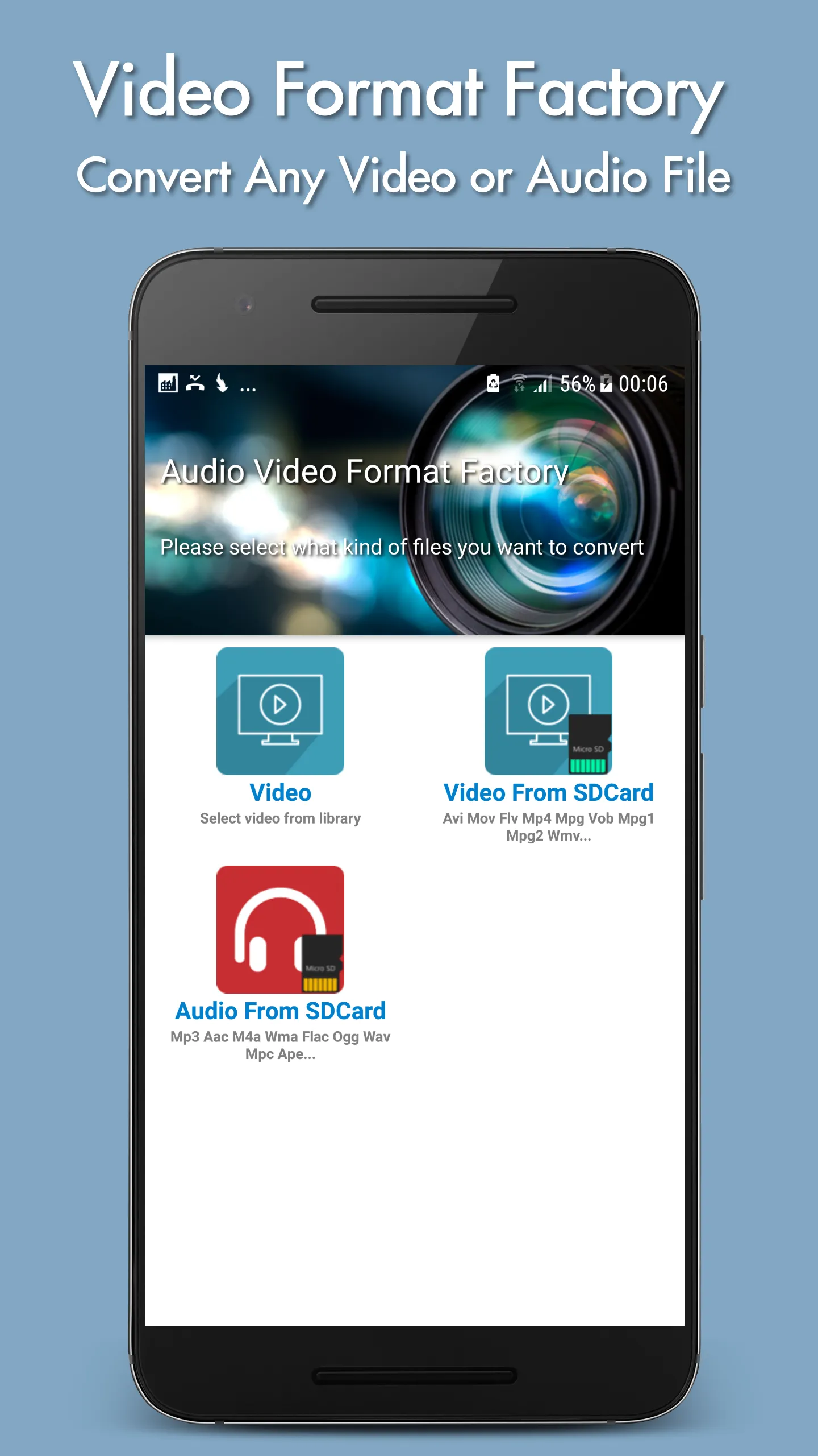 Video Format Factory | Indus Appstore | Screenshot