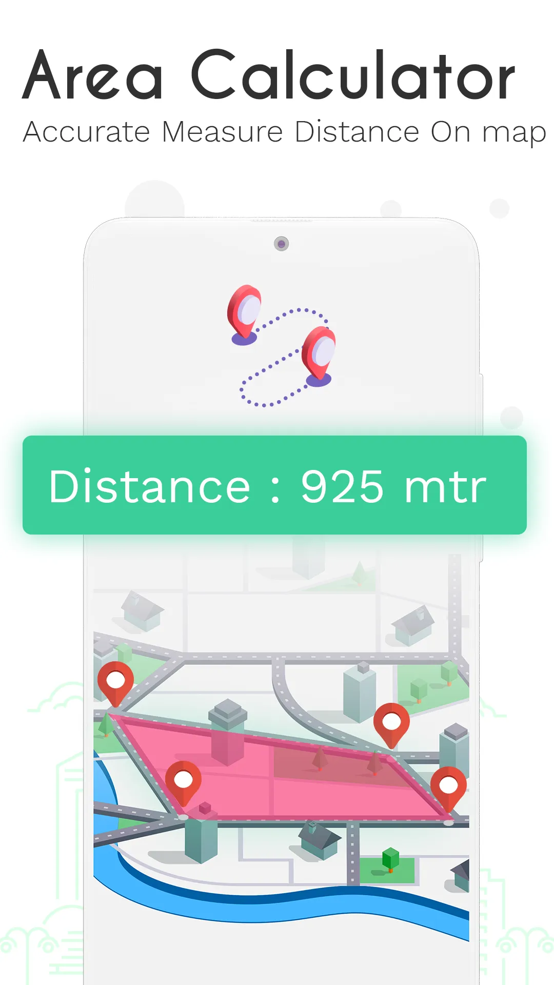 Mobile GPS Locator - Area Calc | Indus Appstore | Screenshot