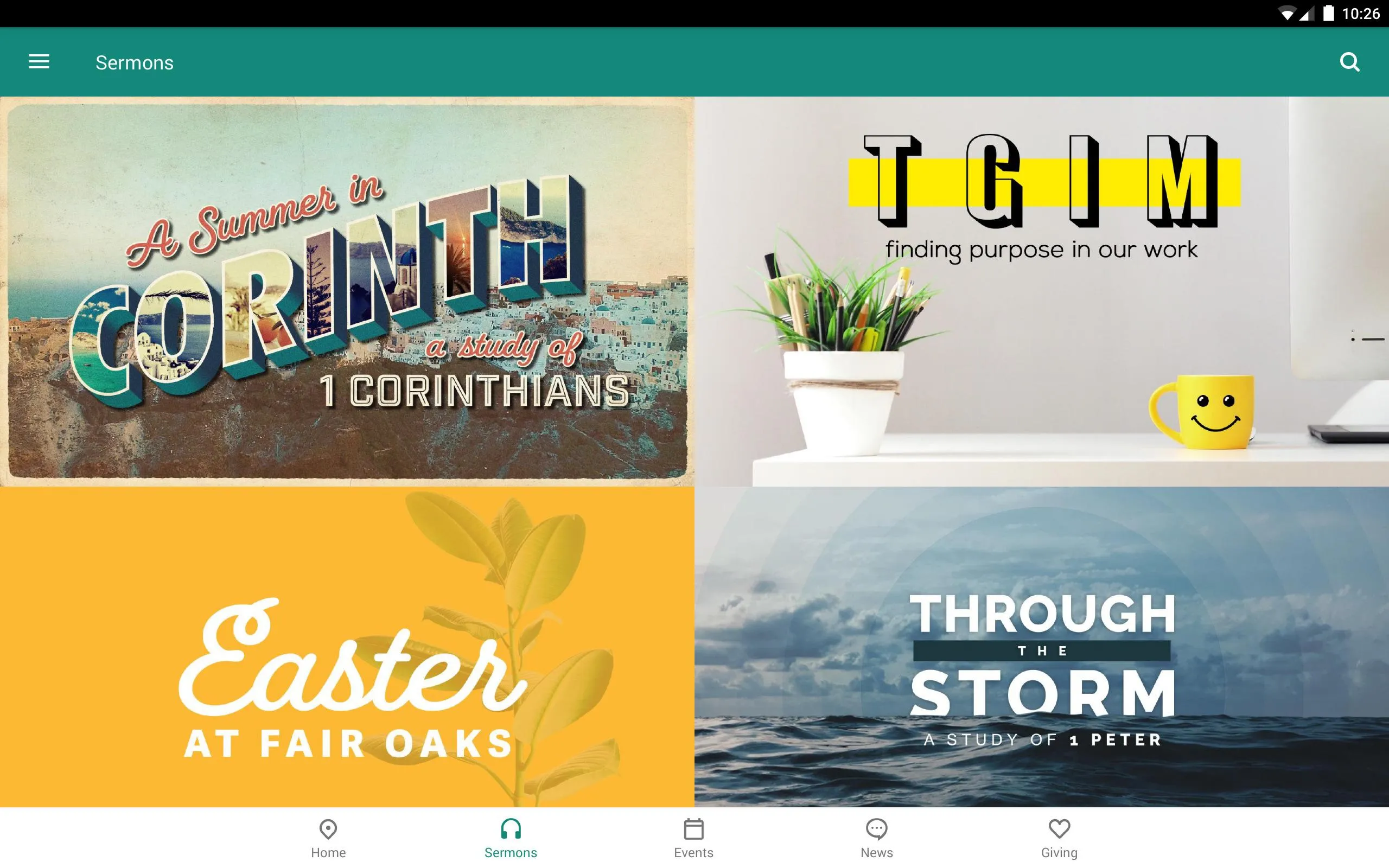 Fair Oaks Church App | Indus Appstore | Screenshot