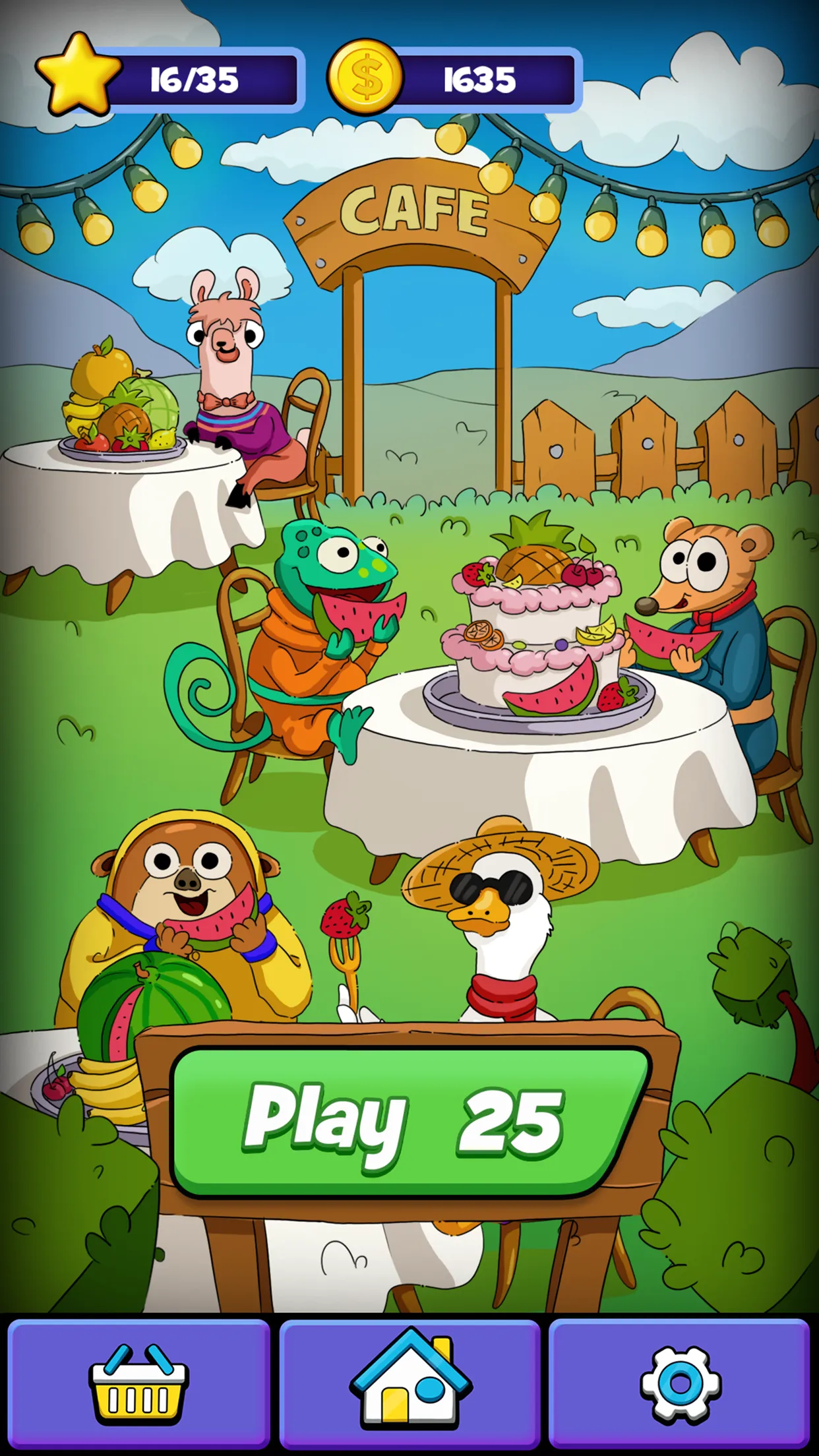 Fruit Merge Cafe | Indus Appstore | Screenshot