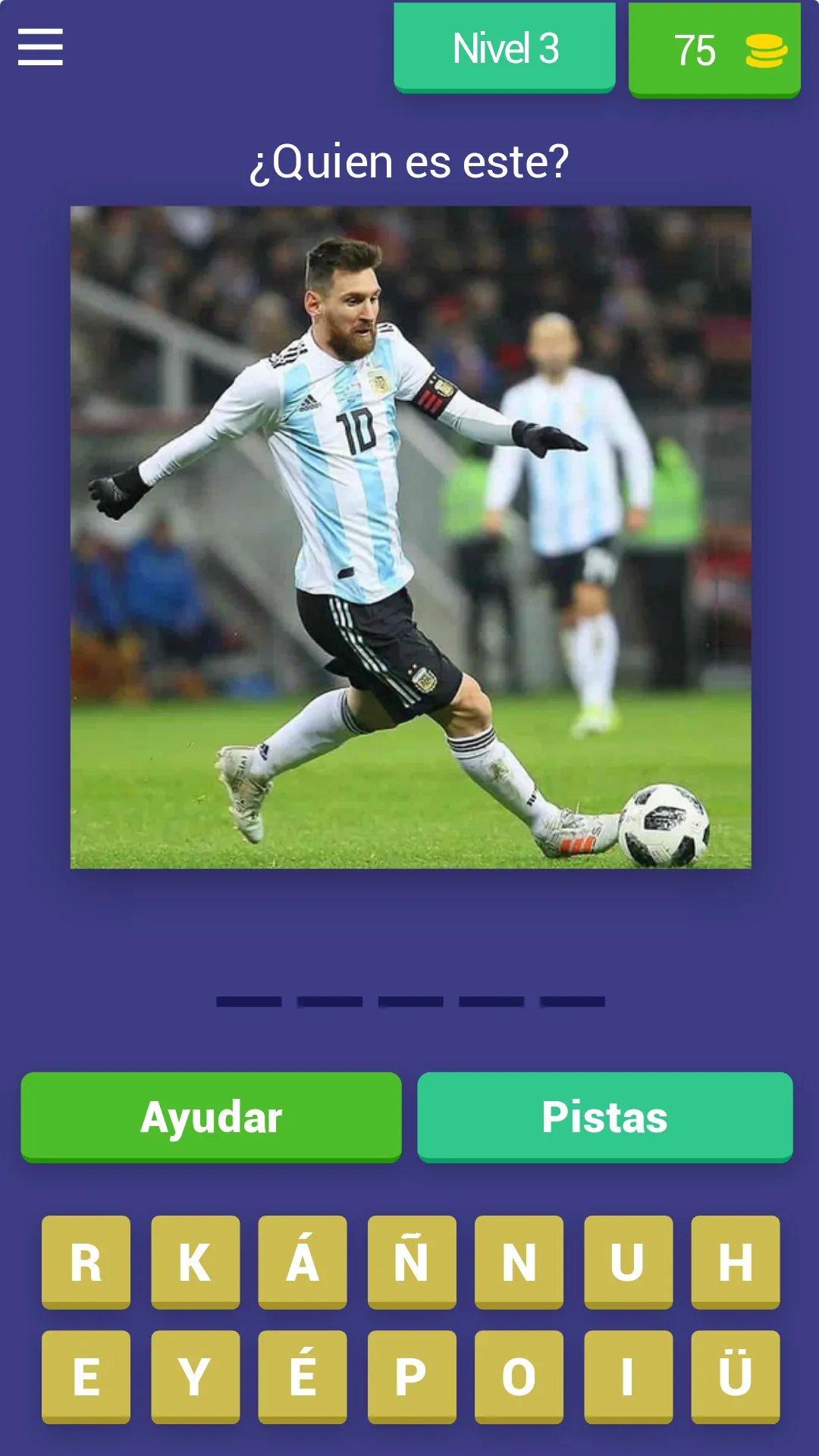 Adivina el jugador | Indus Appstore | Screenshot