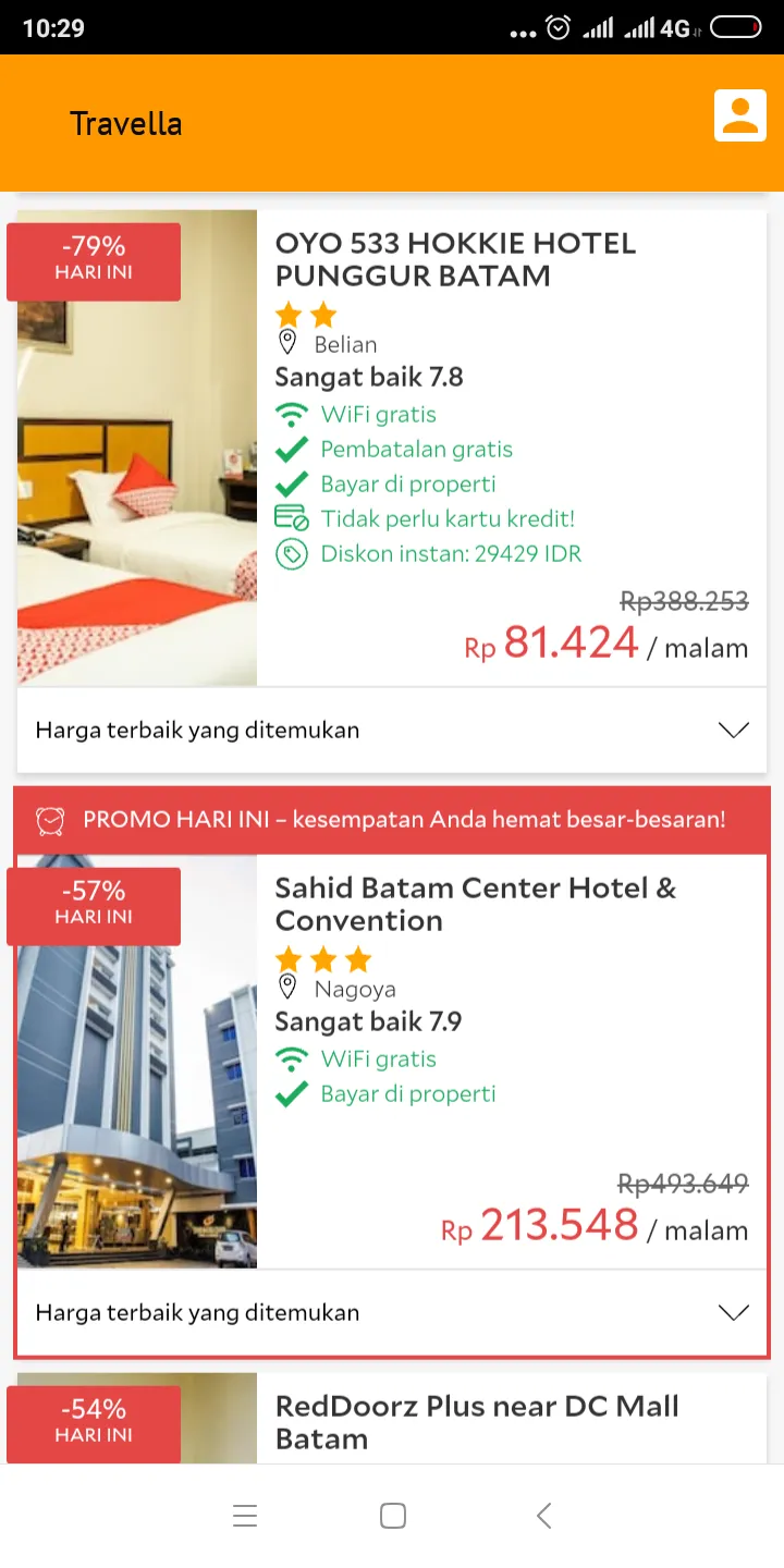 Travella:Tiket pesawat, Rental | Indus Appstore | Screenshot