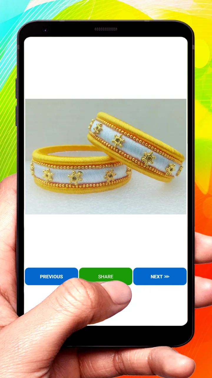 Silk Thread Bangle Design | Indus Appstore | Screenshot