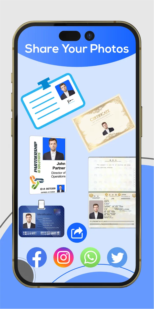 Passport Photo Maker ID Editor | Indus Appstore | Screenshot