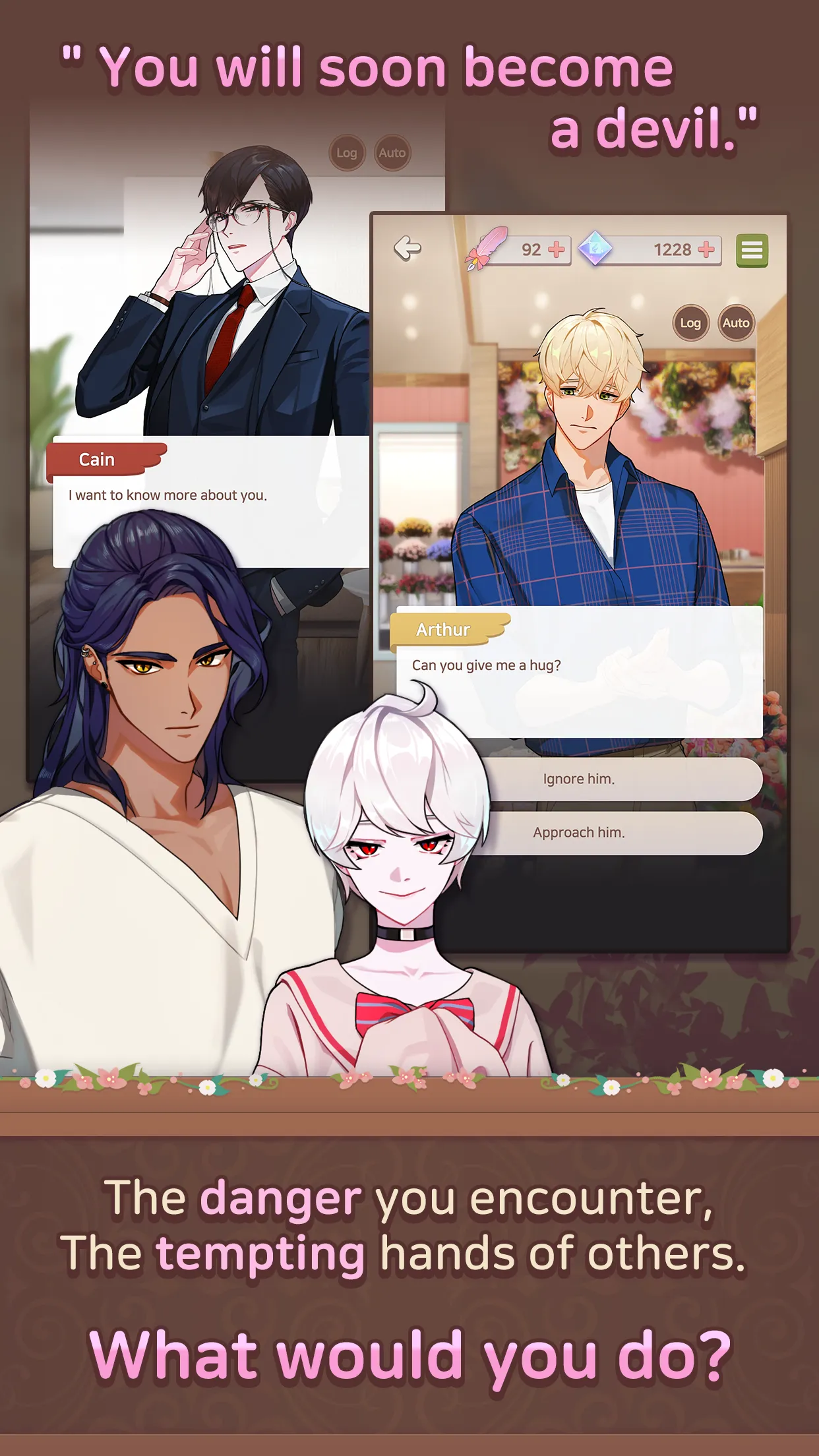 Devil Kiss :Romance otome game | Indus Appstore | Screenshot