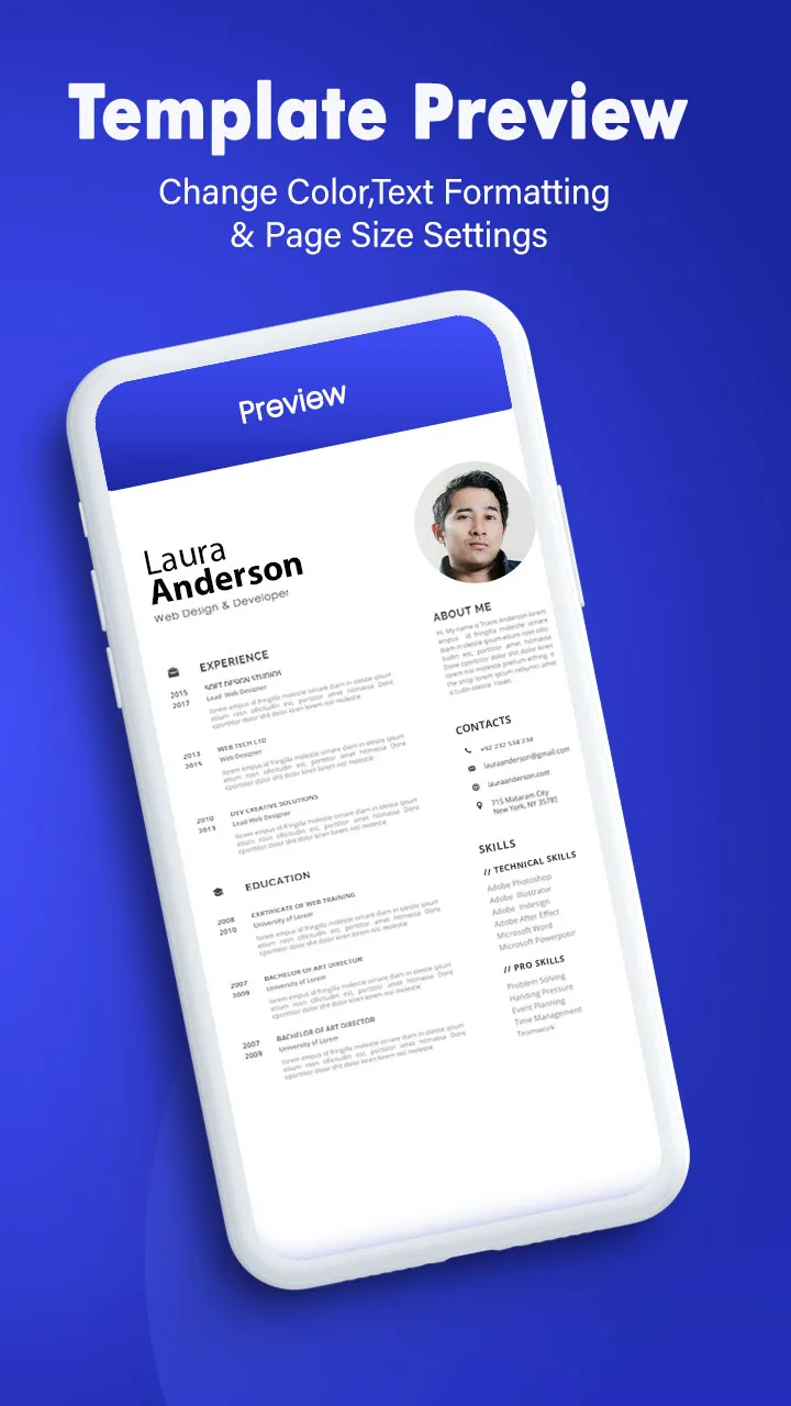 Resume maker - CV Builder | Indus Appstore | Screenshot