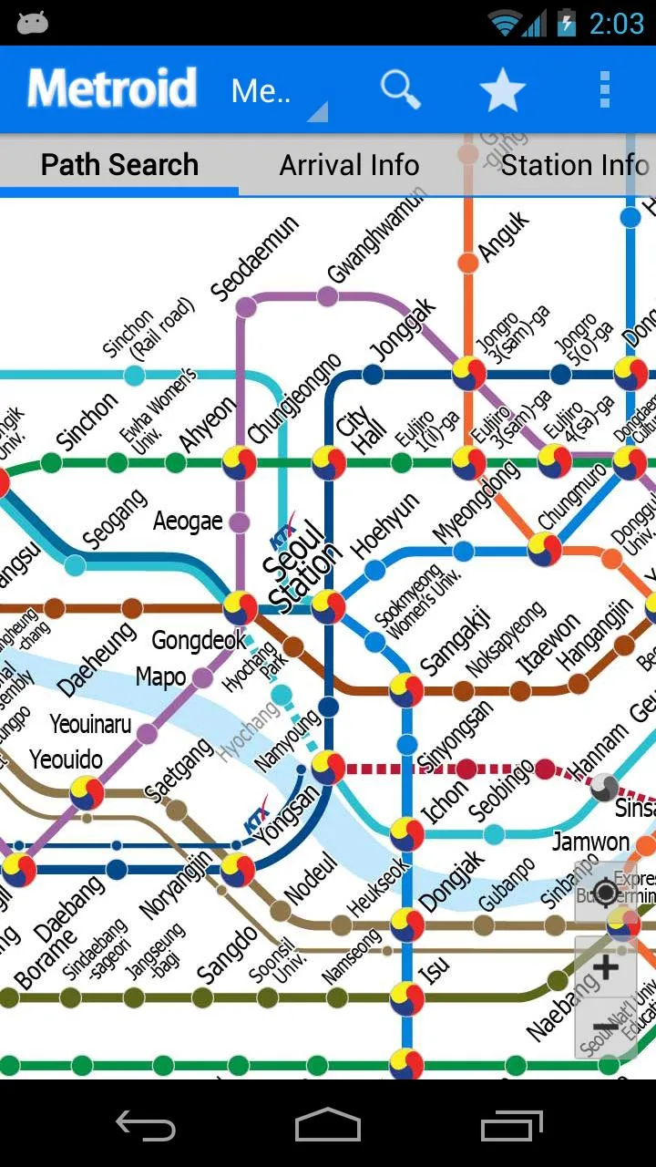 Korea Subway Info : Metroid | Indus Appstore | Screenshot