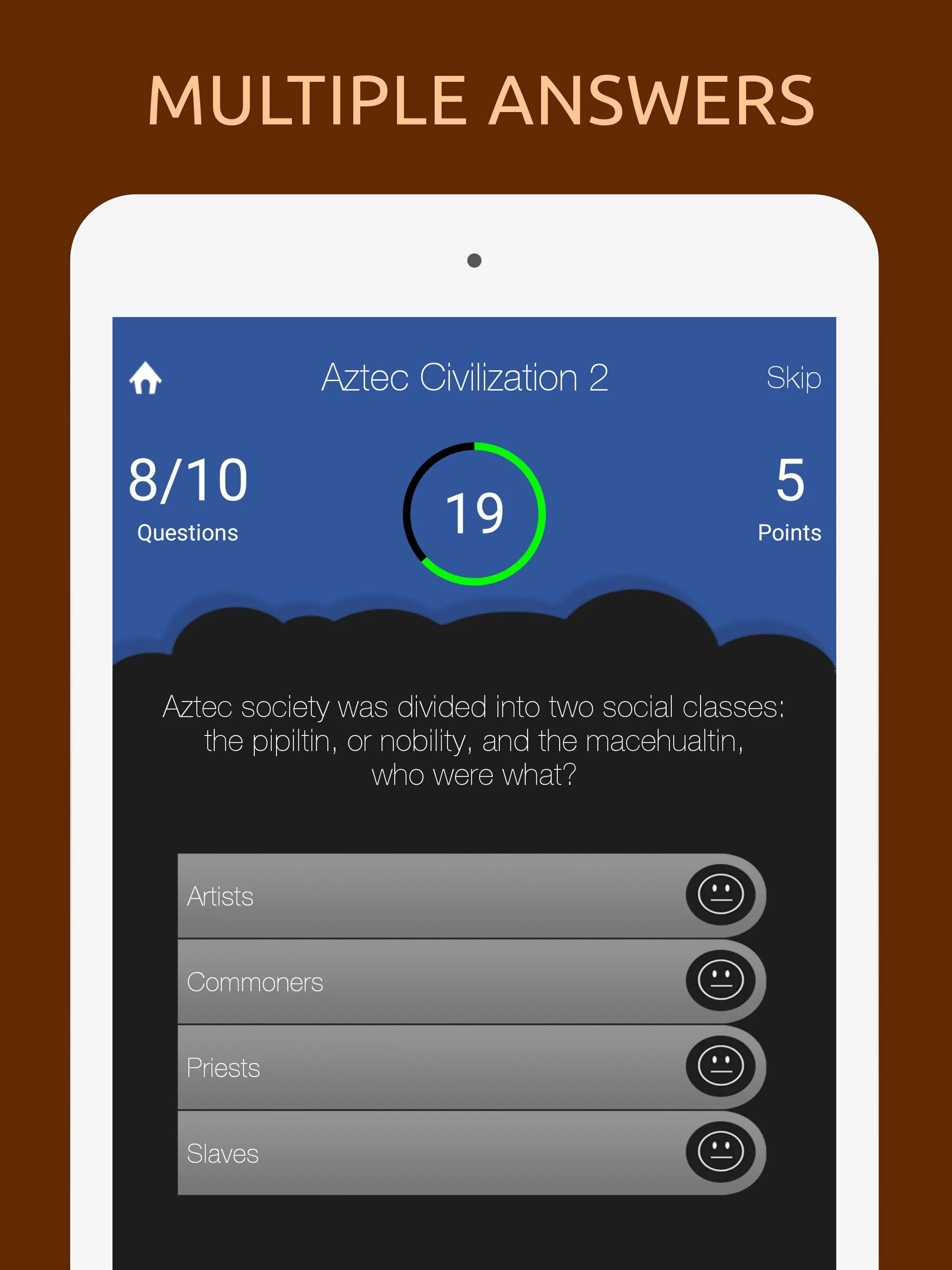 Ancient History Quiz Test | Indus Appstore | Screenshot