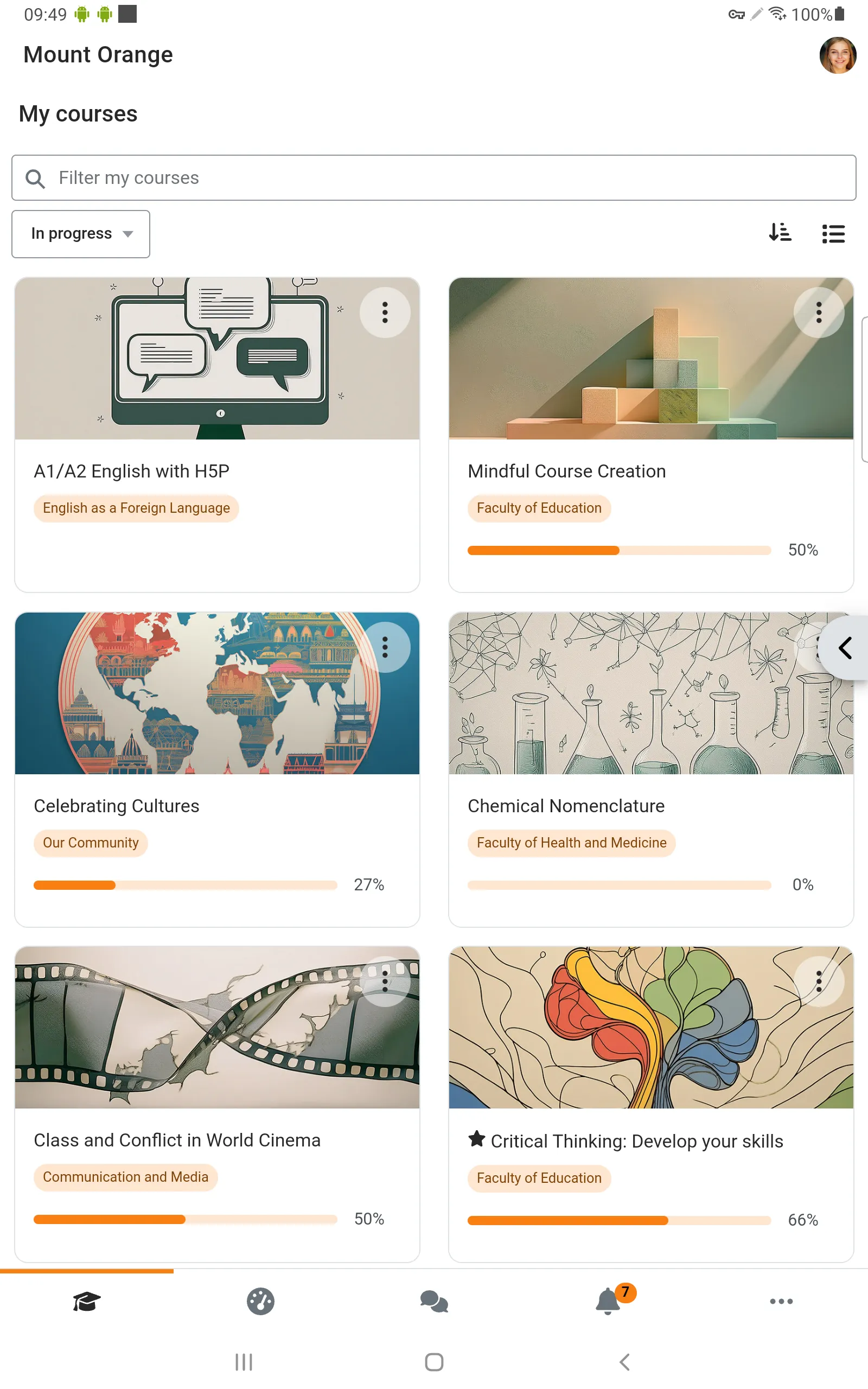 Moodle | Indus Appstore | Screenshot