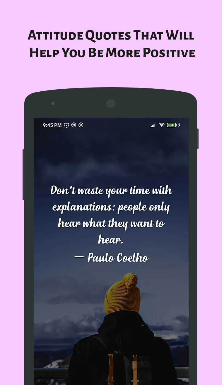 Be Inspired: Quotes and Status | Indus Appstore | Screenshot