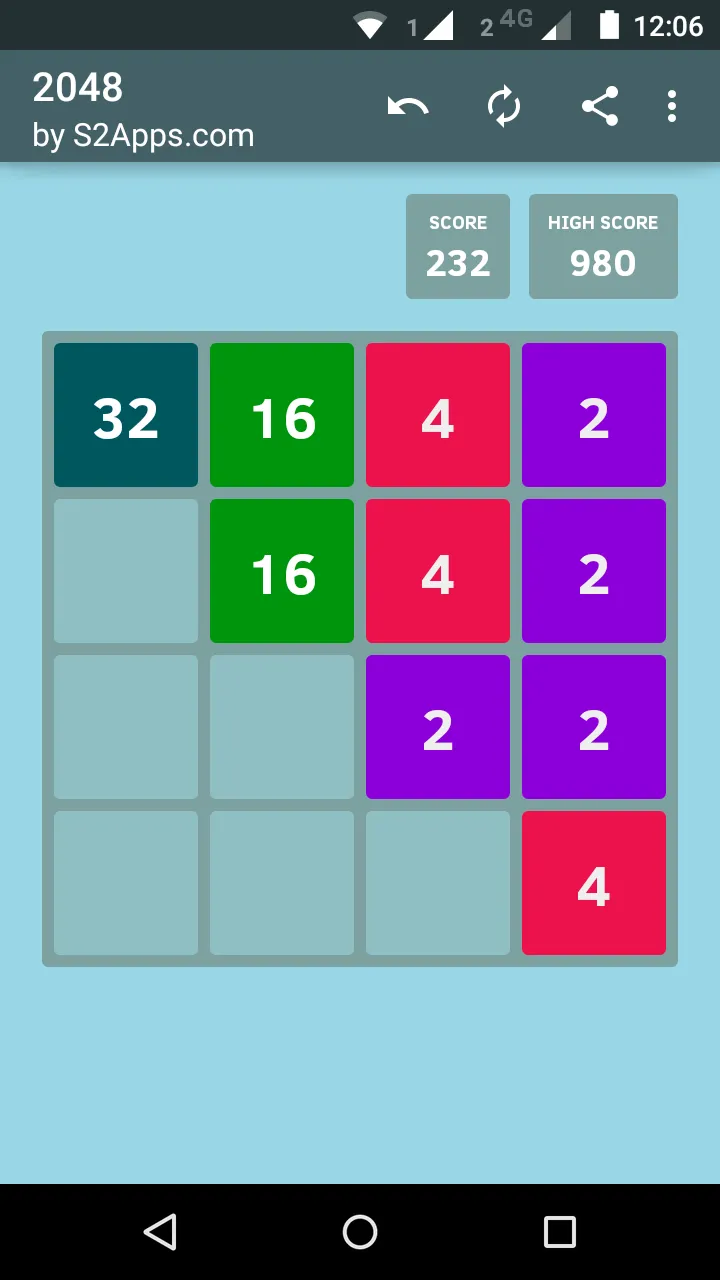 2048 | Indus Appstore | Screenshot