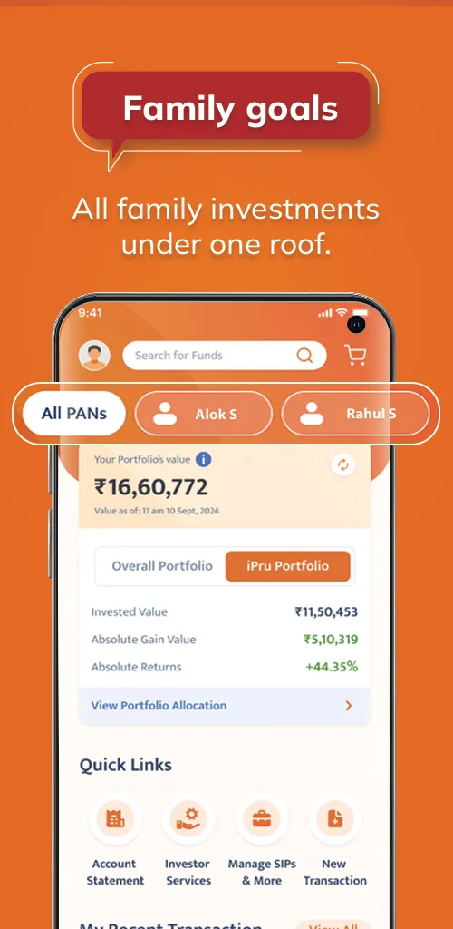 i-Invest iPru | Indus Appstore | Screenshot