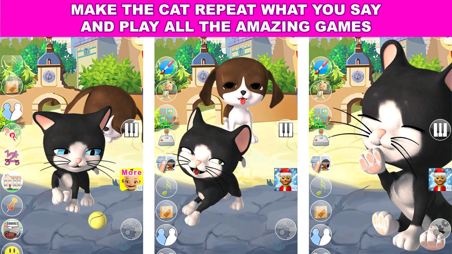 Talking Cat and Dog Kids Games | Indus Appstore | Screenshot