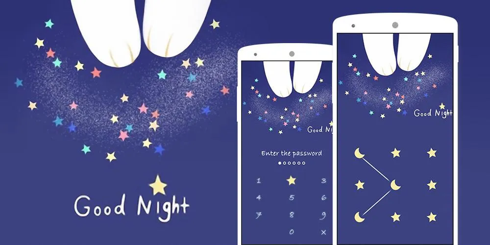 AppLock Theme Beautiful Night | Indus Appstore | Screenshot