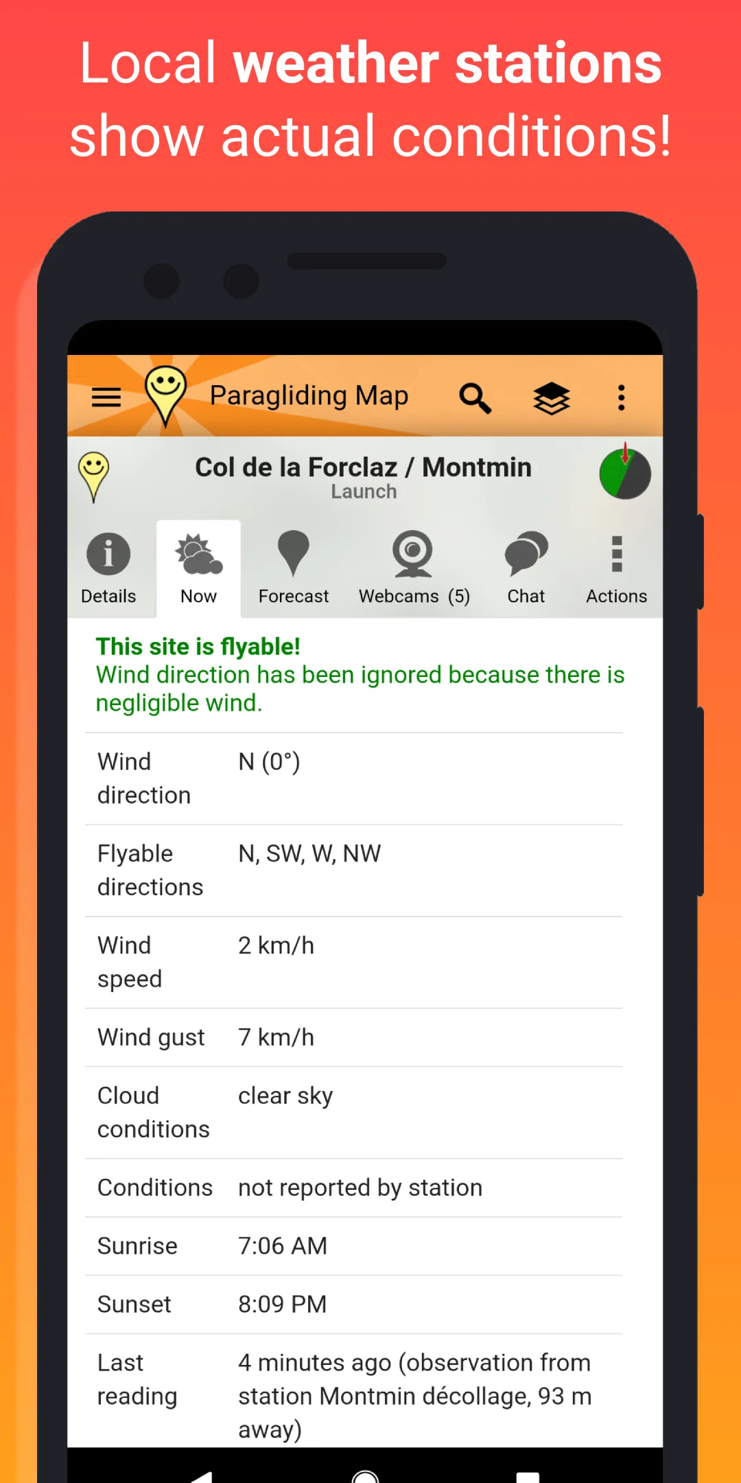 Paragliding Map | Indus Appstore | Screenshot