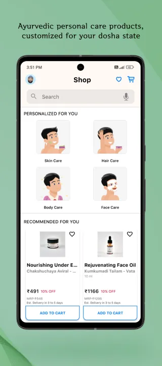 AyuRythm: Ayurveda, Yoga, Diet | Indus Appstore | Screenshot