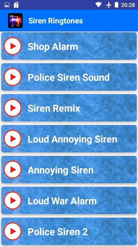 Siren Ringtones | Indus Appstore | Screenshot