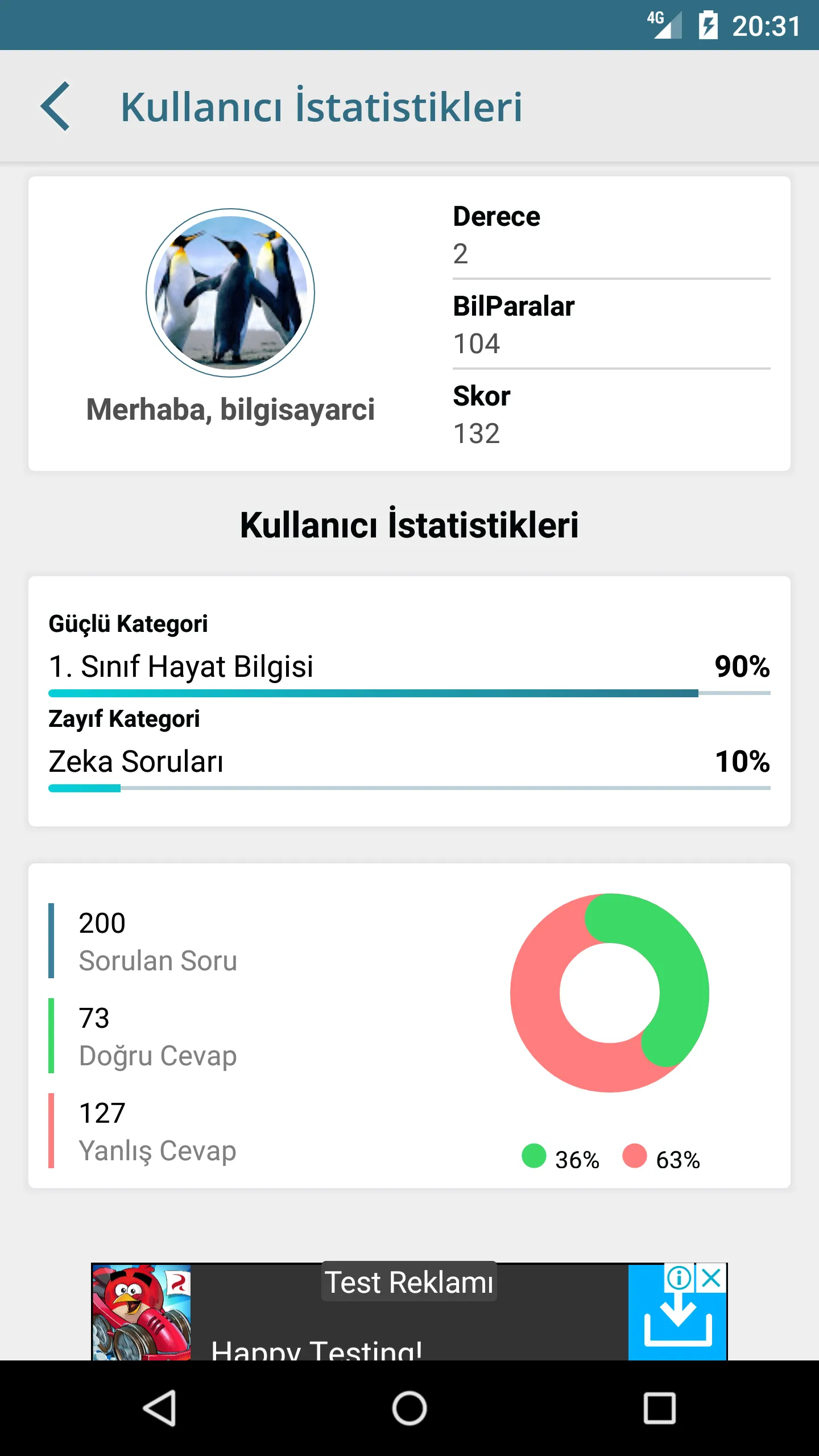 Çocuk Bilgi Yarışması Soruları | Indus Appstore | Screenshot