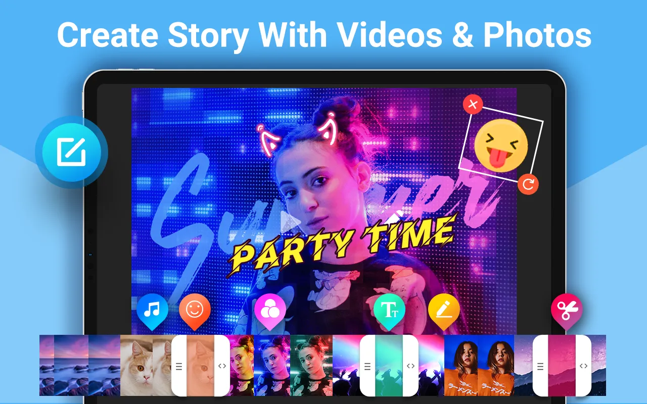 Video Maker Music Video Editor | Indus Appstore | Screenshot