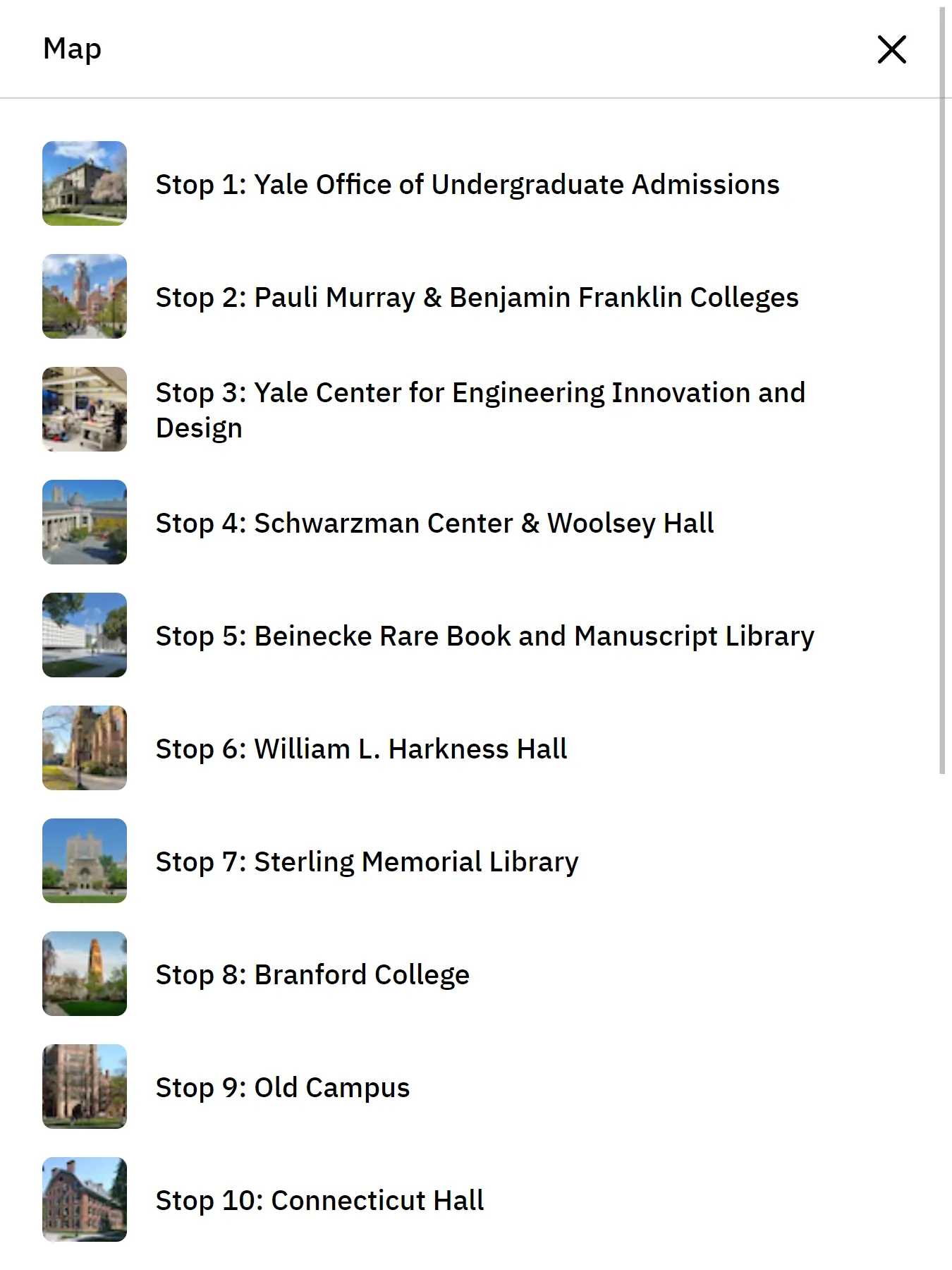 Yale Admissions Campus Tour | Indus Appstore | Screenshot