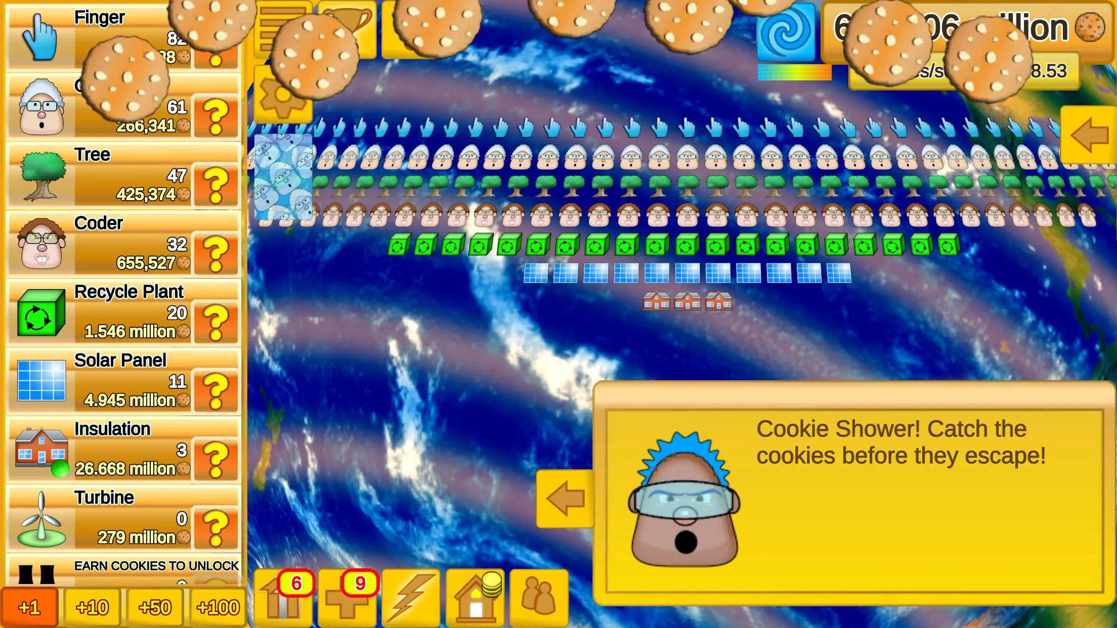 Cookie Clicker Save The World | Indus Appstore | Screenshot