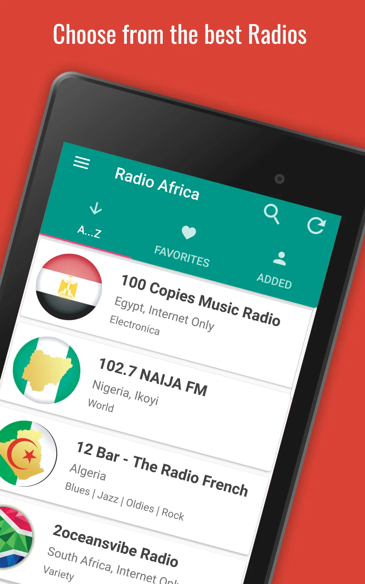 African Radio Stations | Indus Appstore | Screenshot