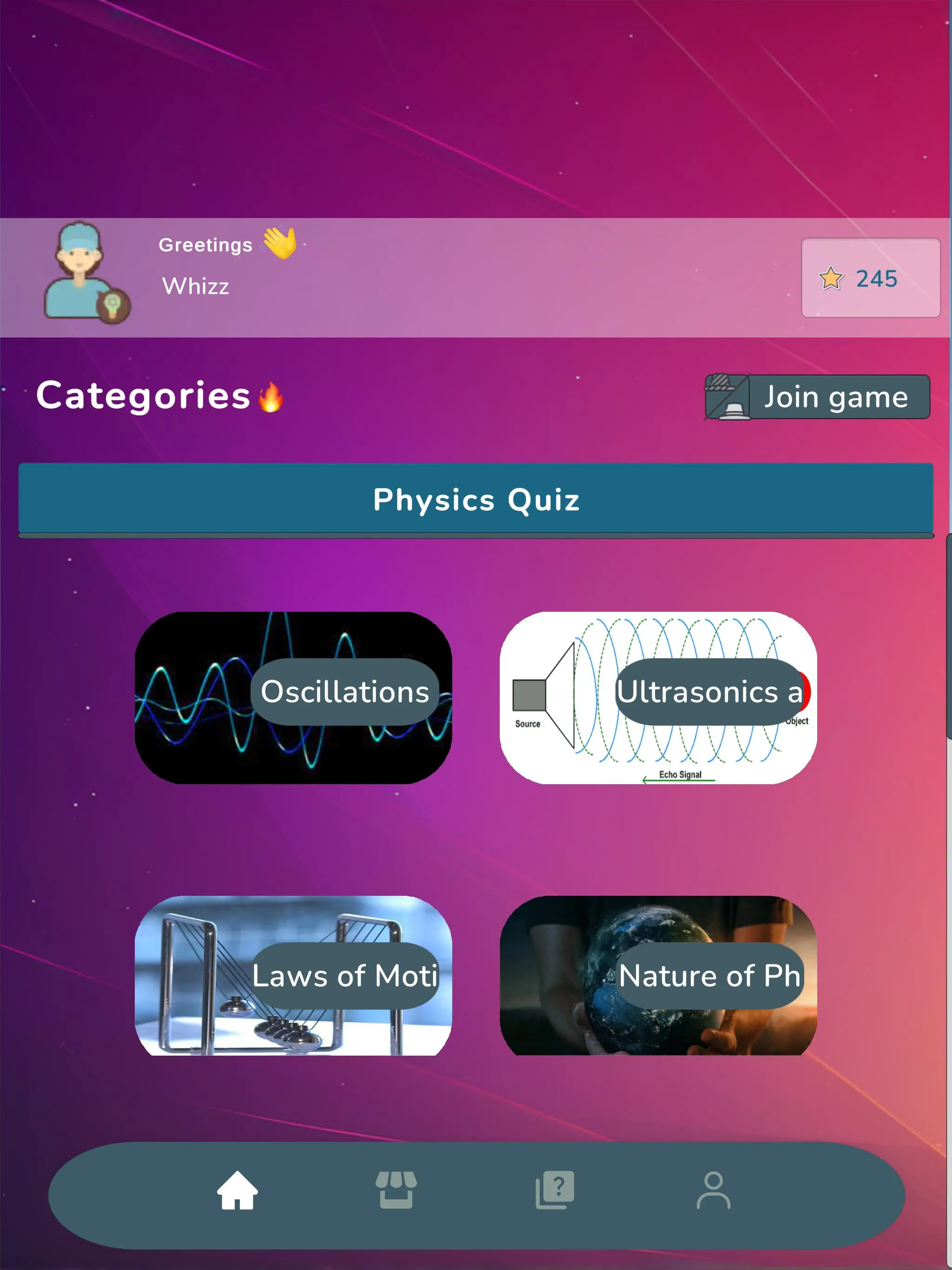 Physics Test Quiz | Indus Appstore | Screenshot