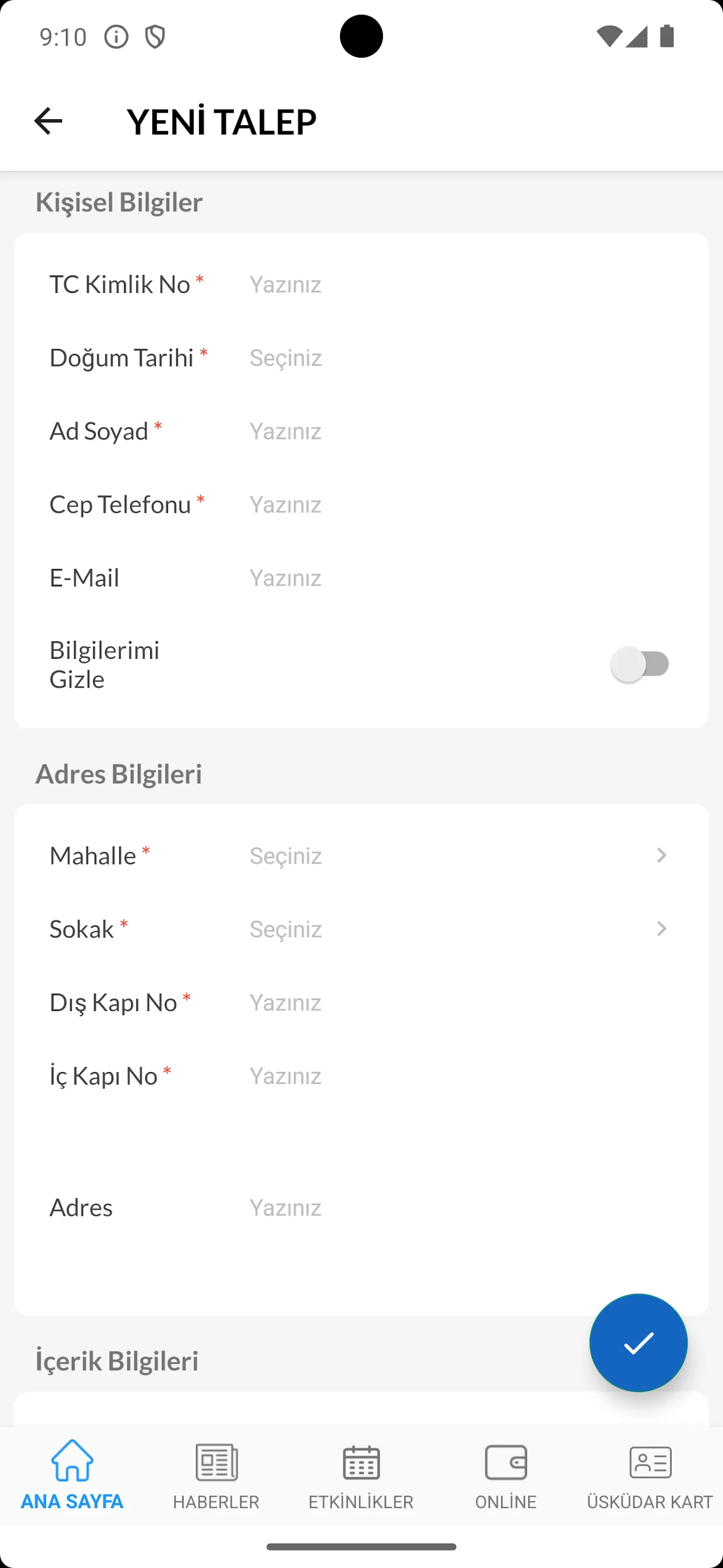 Üsküdar Belediyesi | Indus Appstore | Screenshot