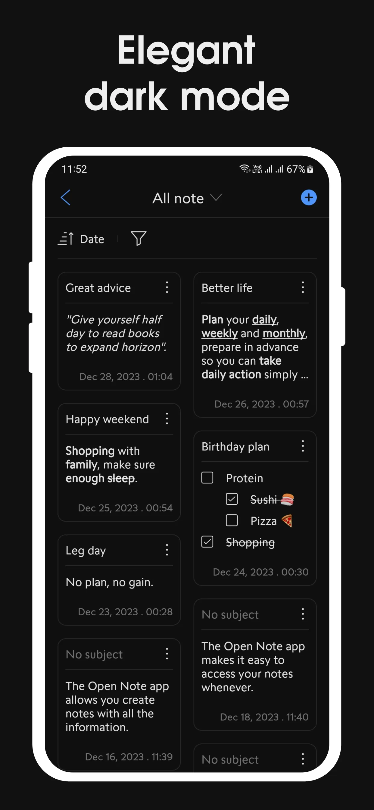 Open Notes: Notepad, Reminders | Indus Appstore | Screenshot