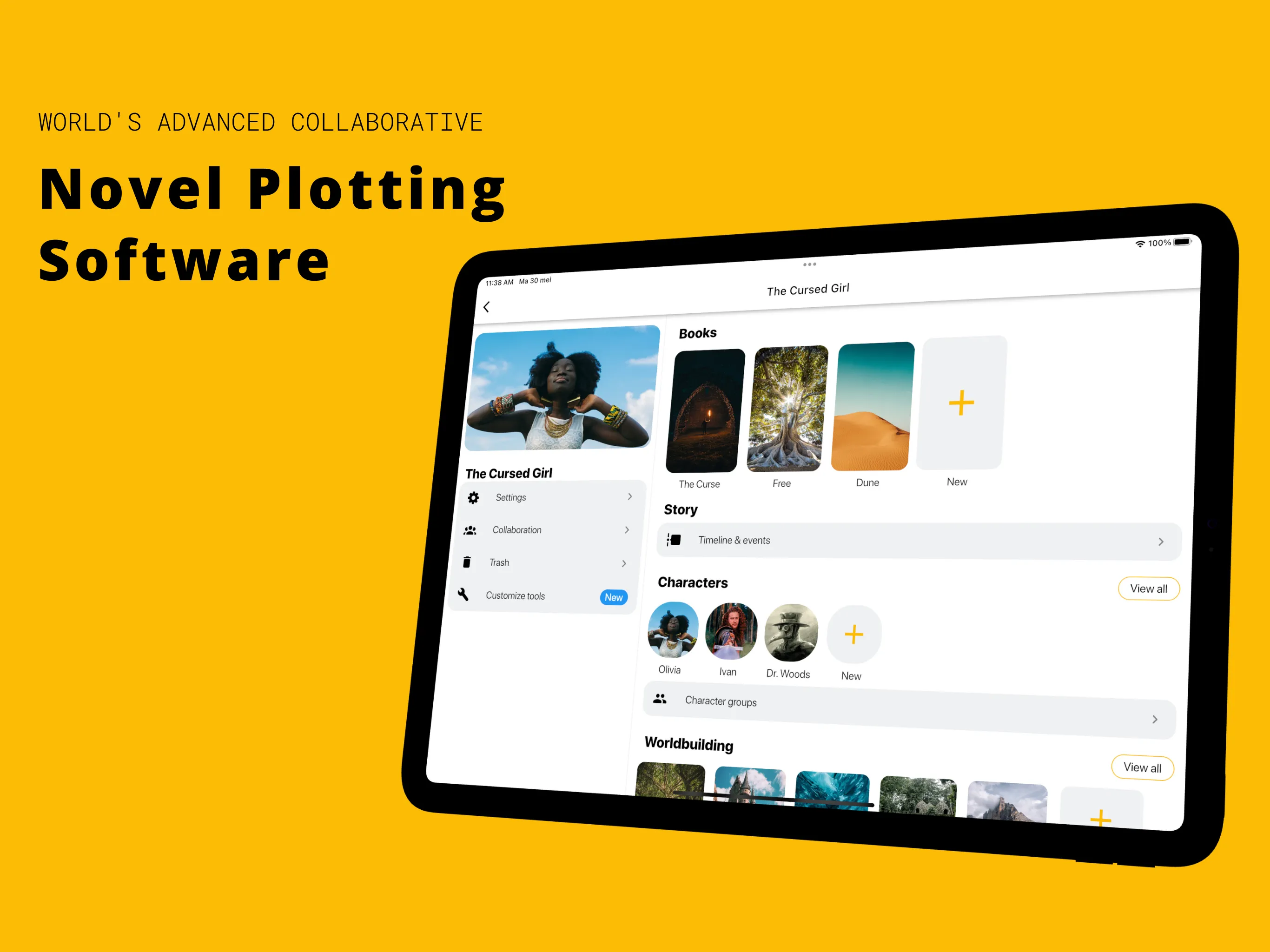 Fortelling - Writer Tools | Indus Appstore | Screenshot