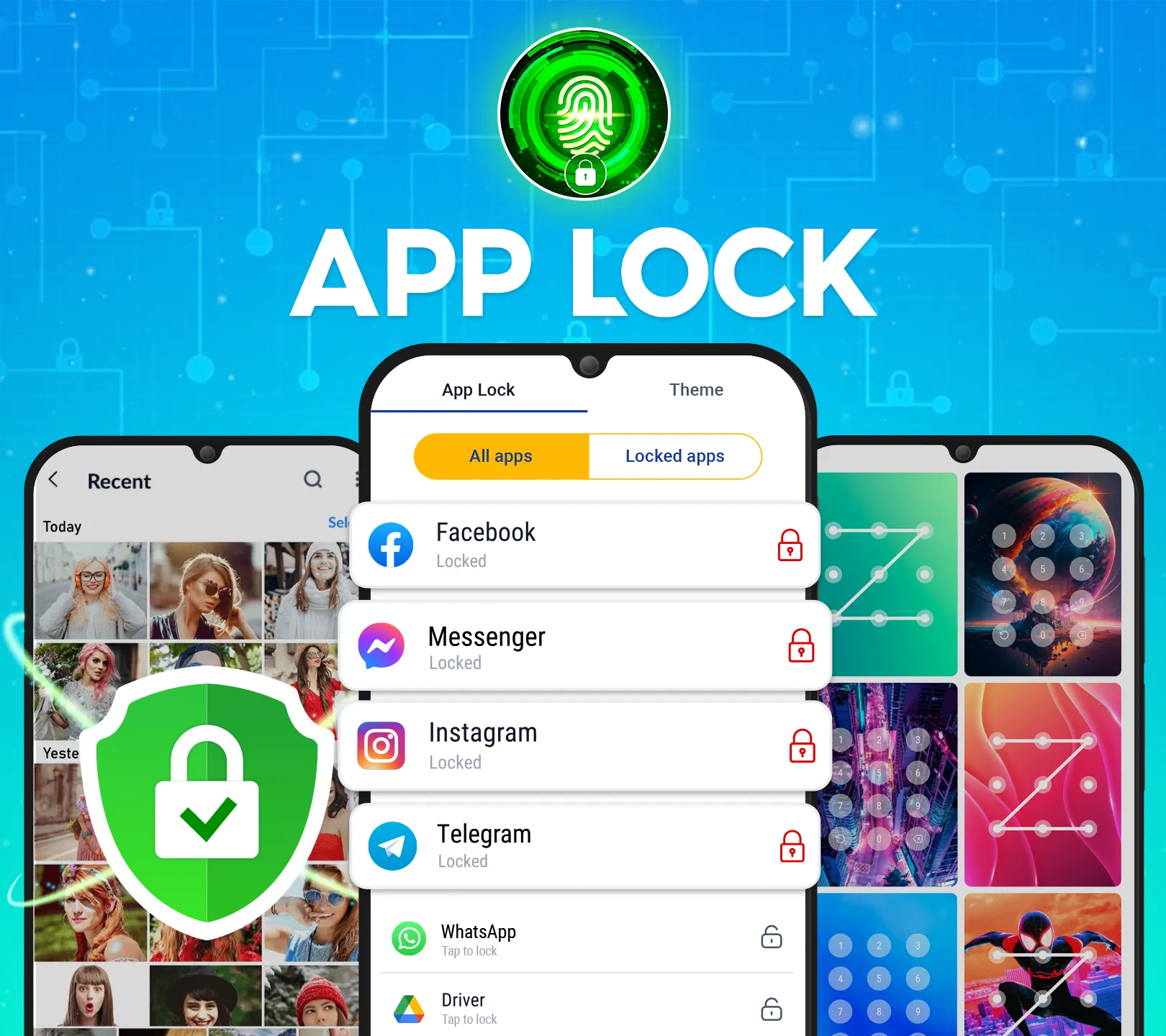 App Lock - Fingerprint Lock | Indus Appstore | Screenshot