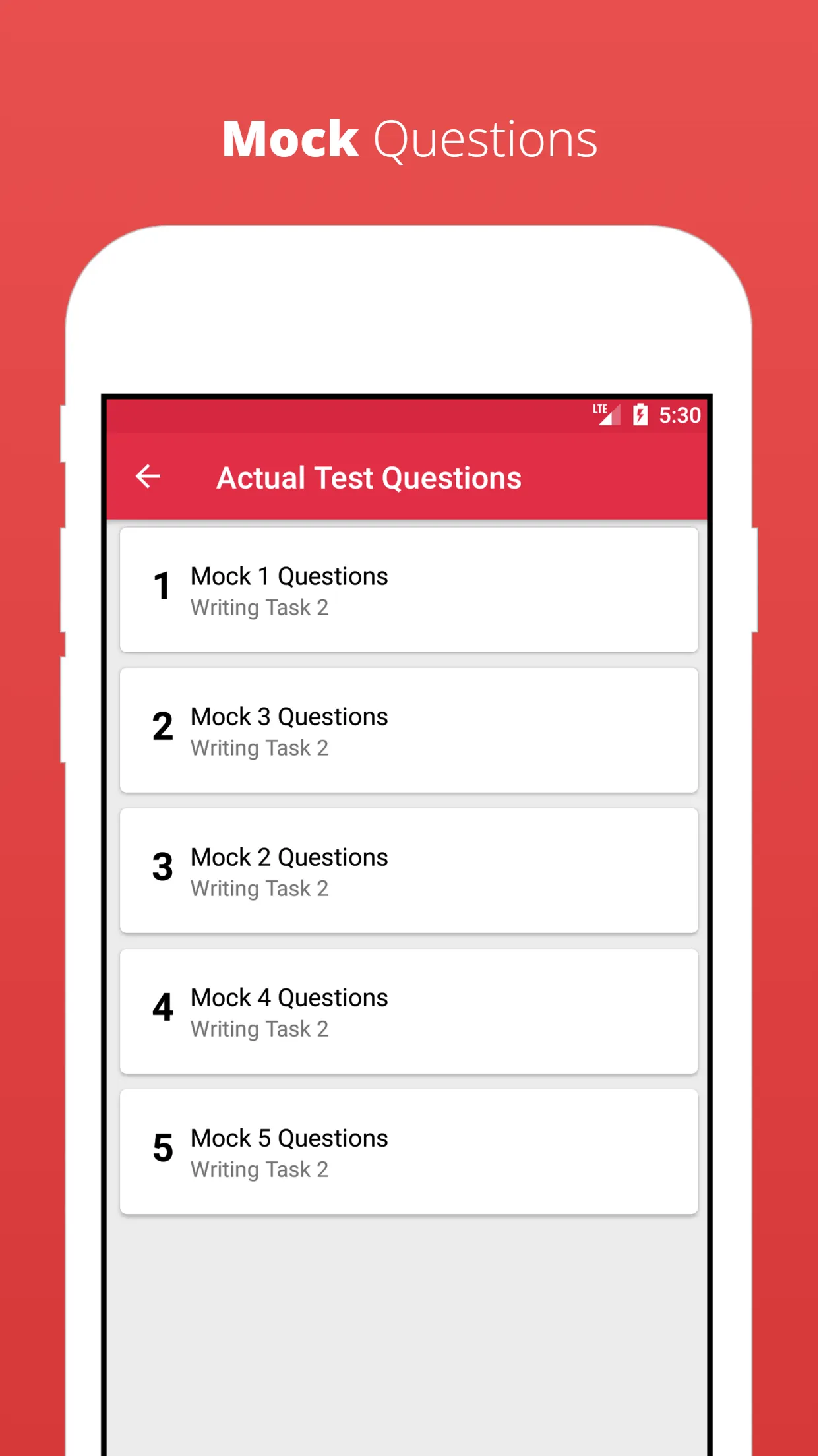 IELTS Writing Task : Academic | Indus Appstore | Screenshot