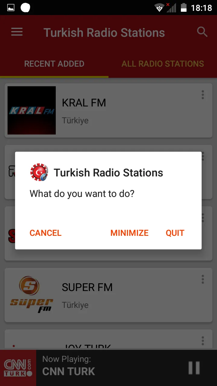 Turkish Radio Stations | Indus Appstore | Screenshot